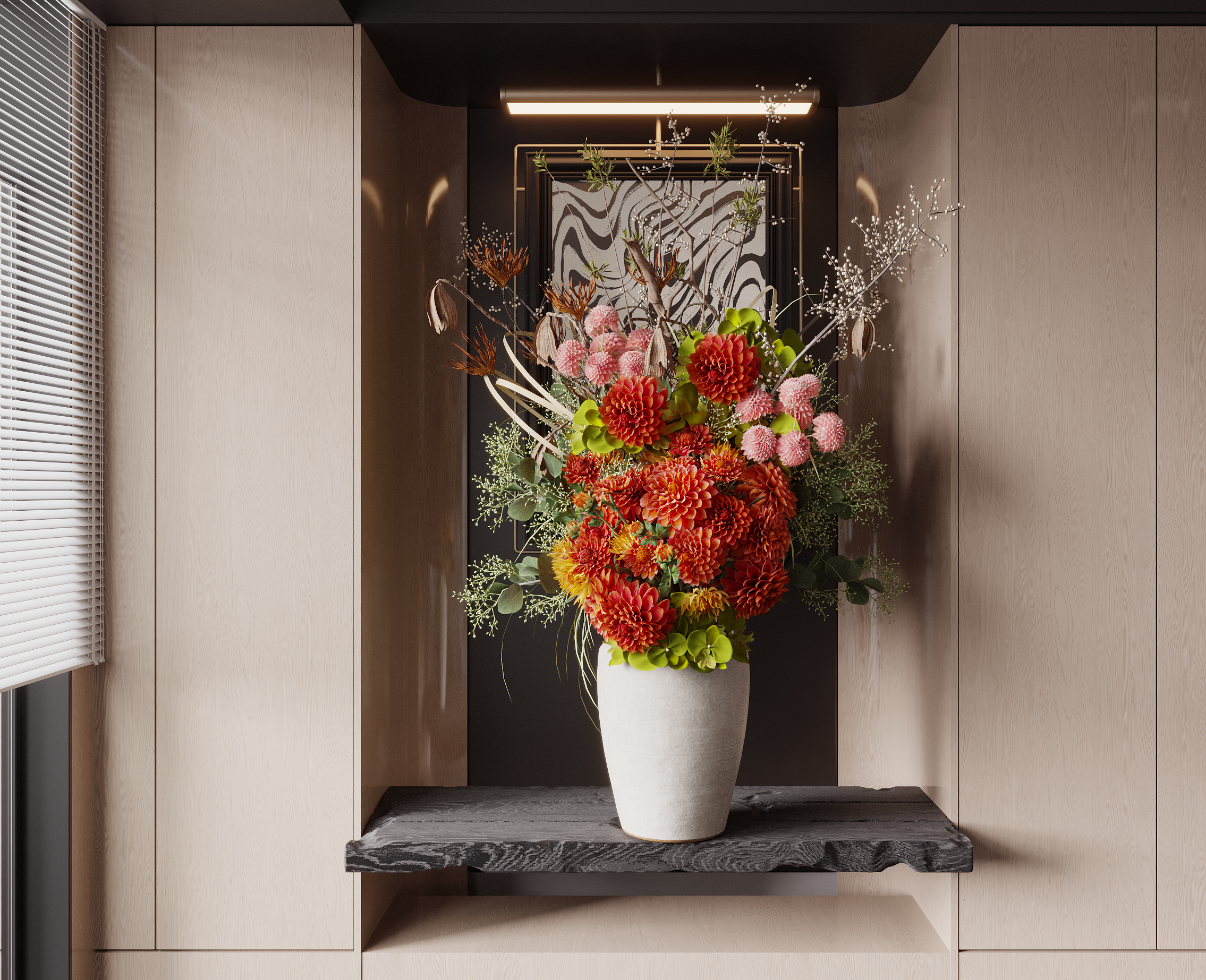 Modern Flower Arrangement