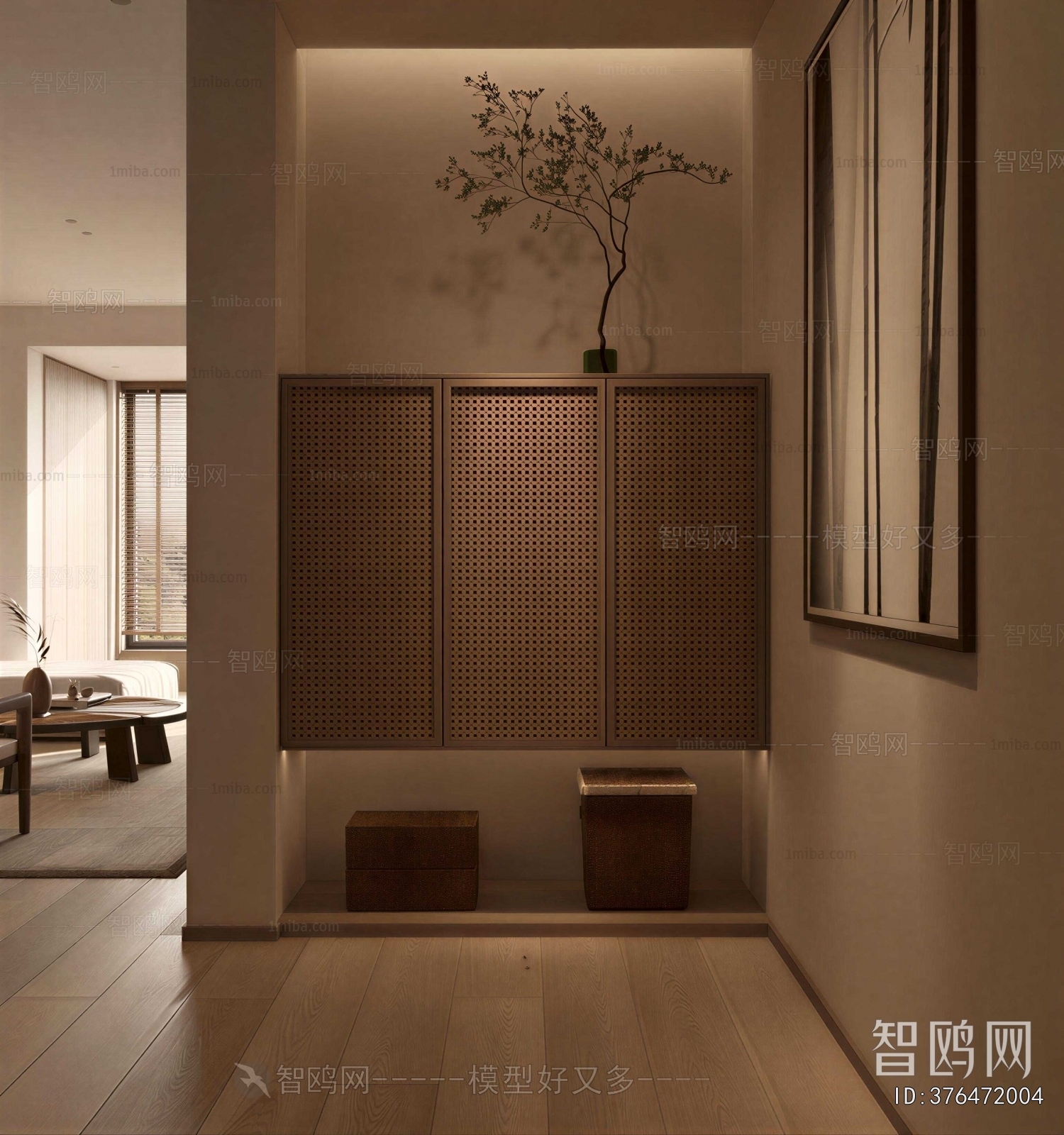 New Chinese Style Hallway