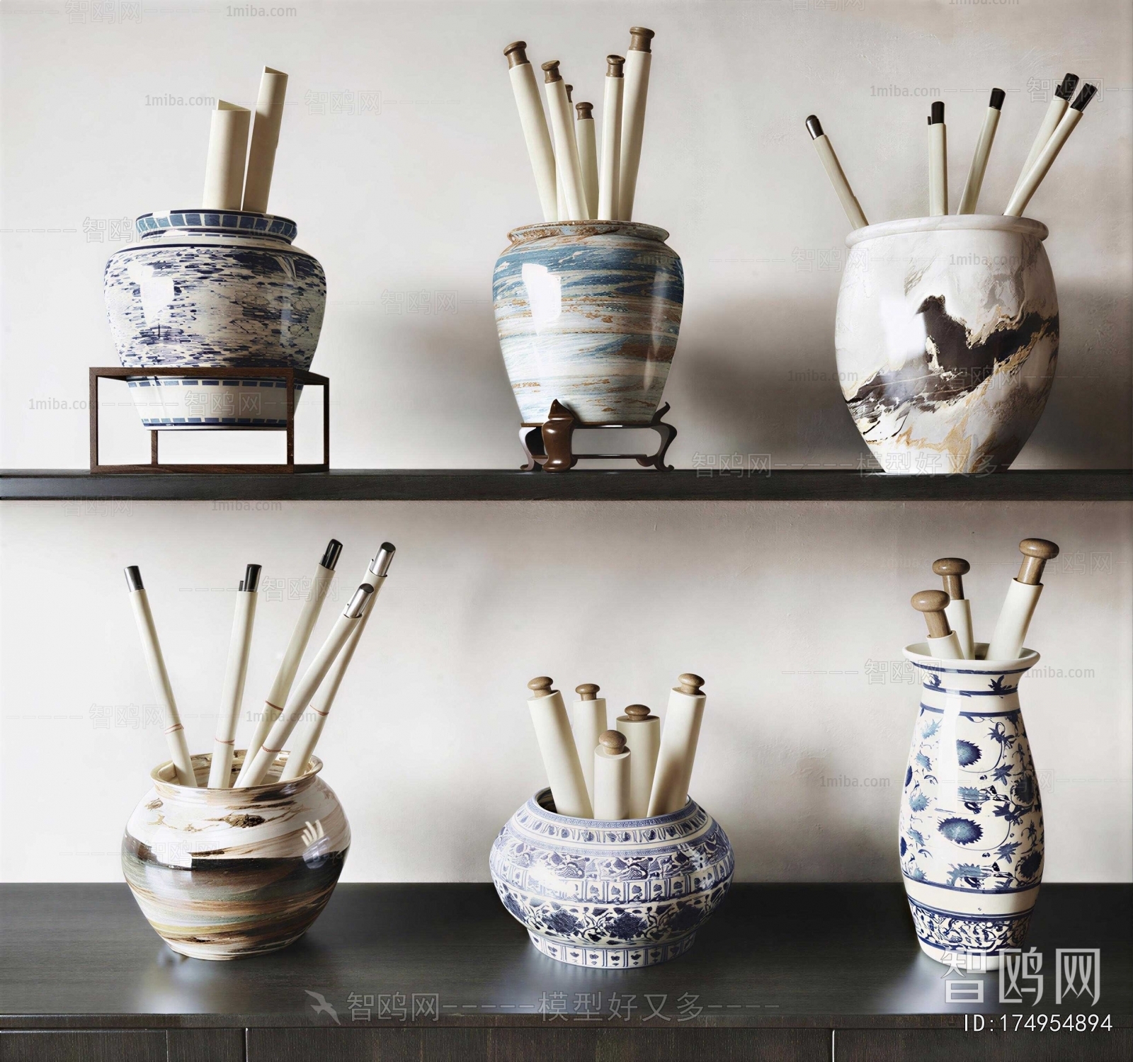 New Chinese Style Decorative Set