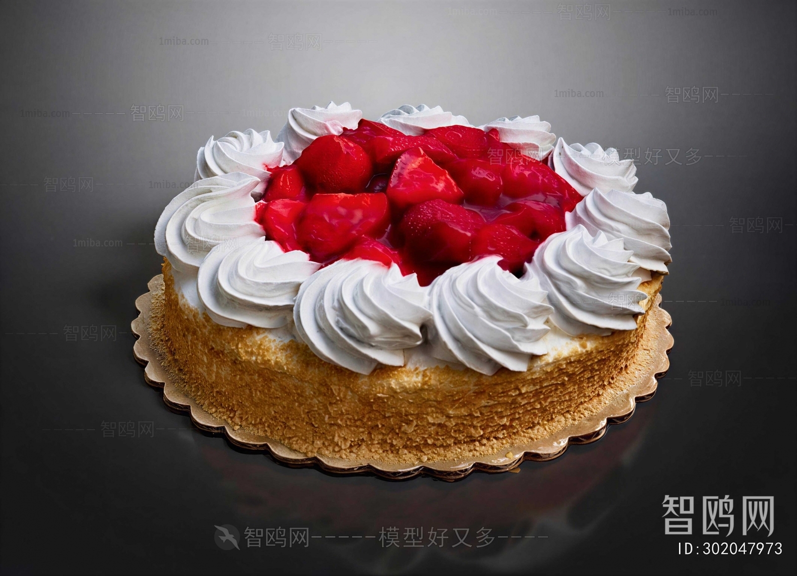 Modern Bread Cake