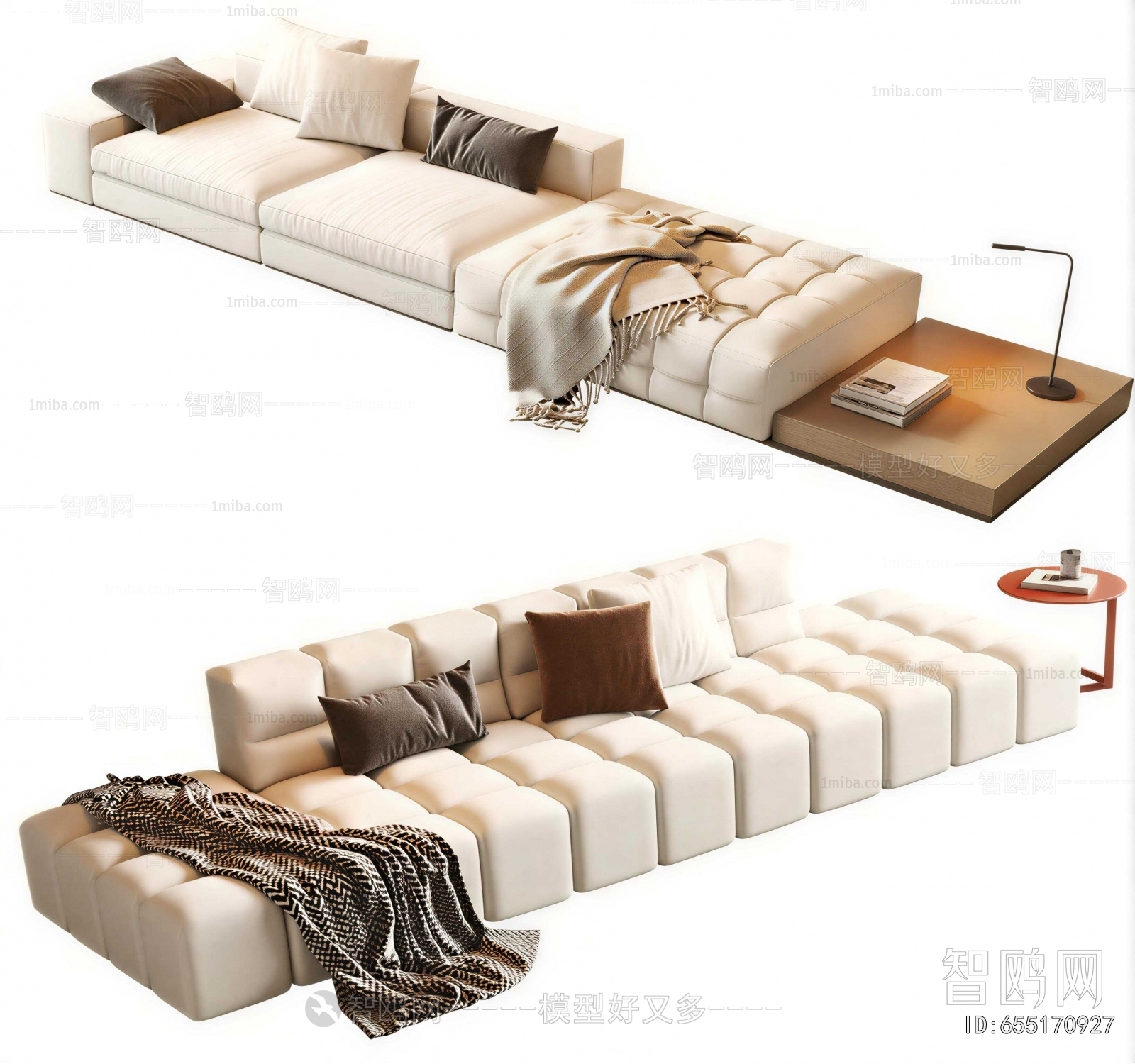 Modern Three-seat Sofa