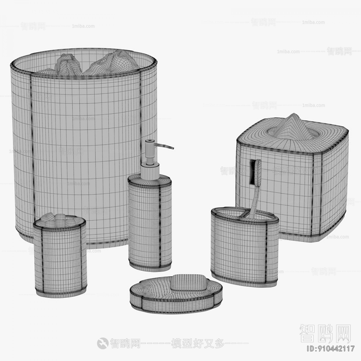Modern Bathroom Set