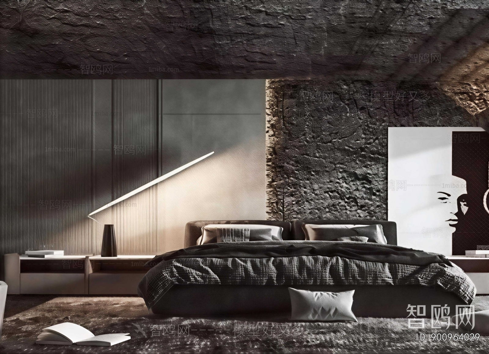 Industrial Style Bedroom