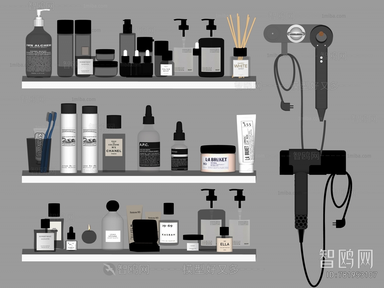 Modern Bathroom Set