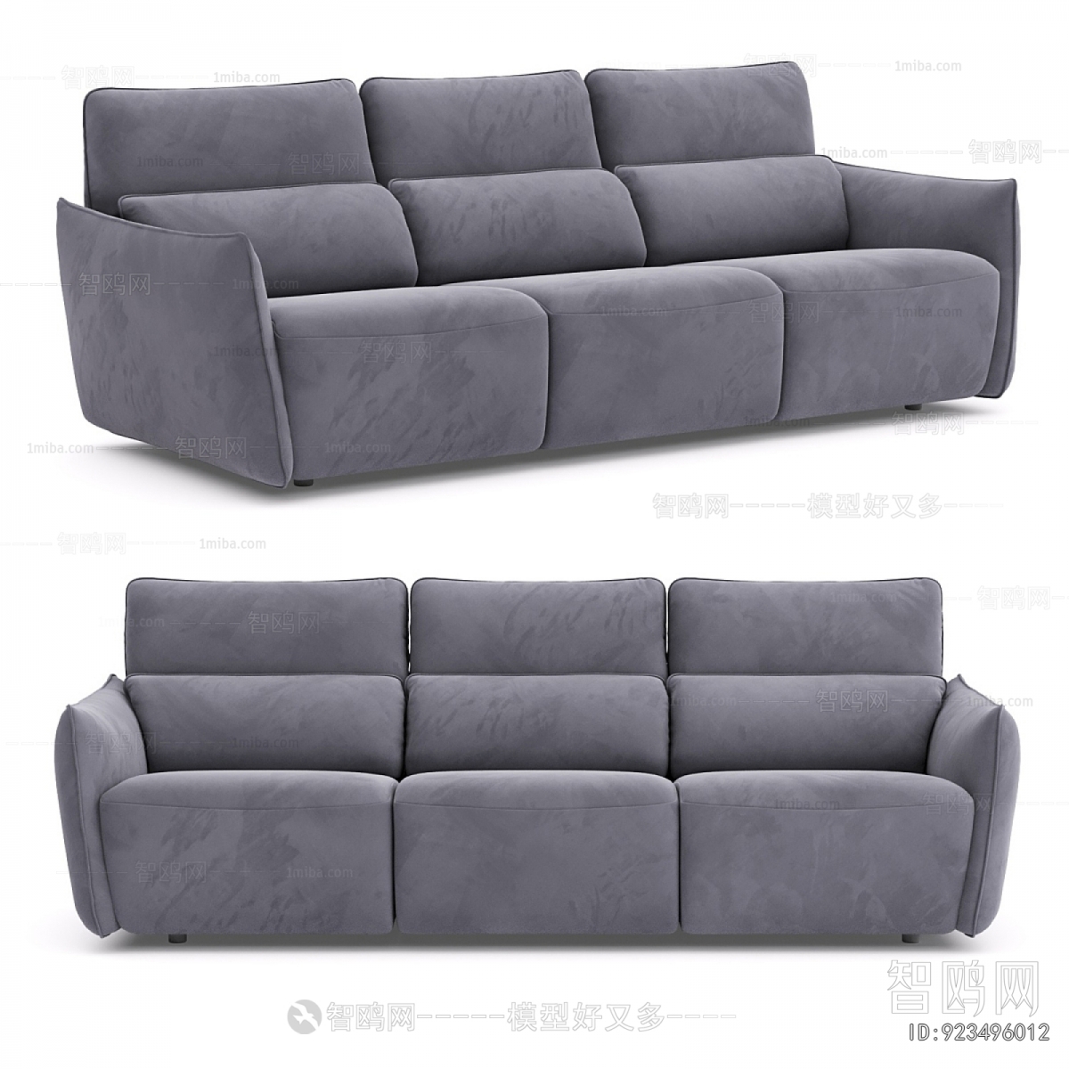 Modern Three-seat Sofa
