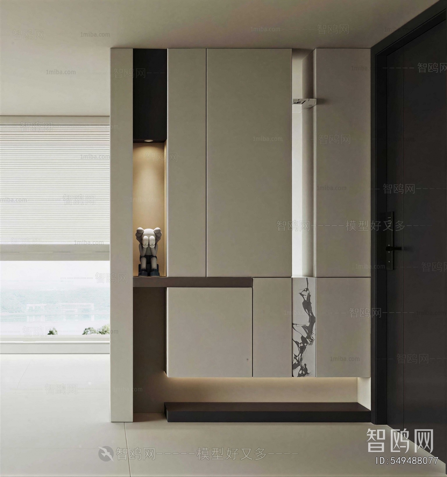 Modern Shoe Cabinet