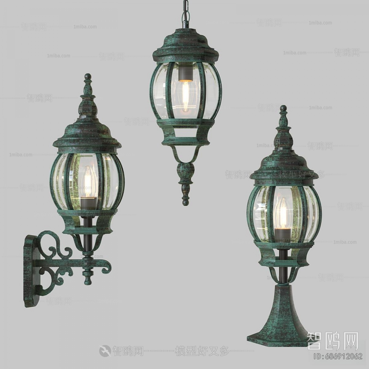 European Style Outdoor Light