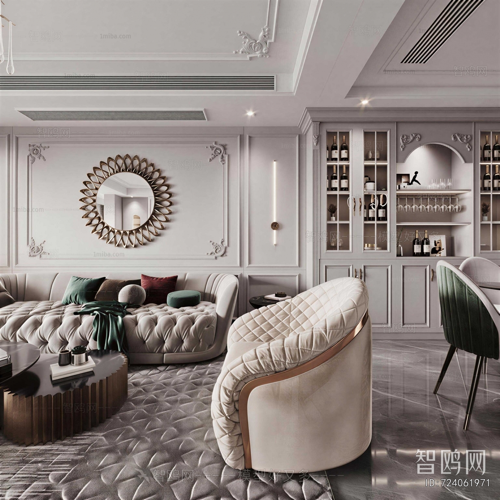 European Style A Living Room