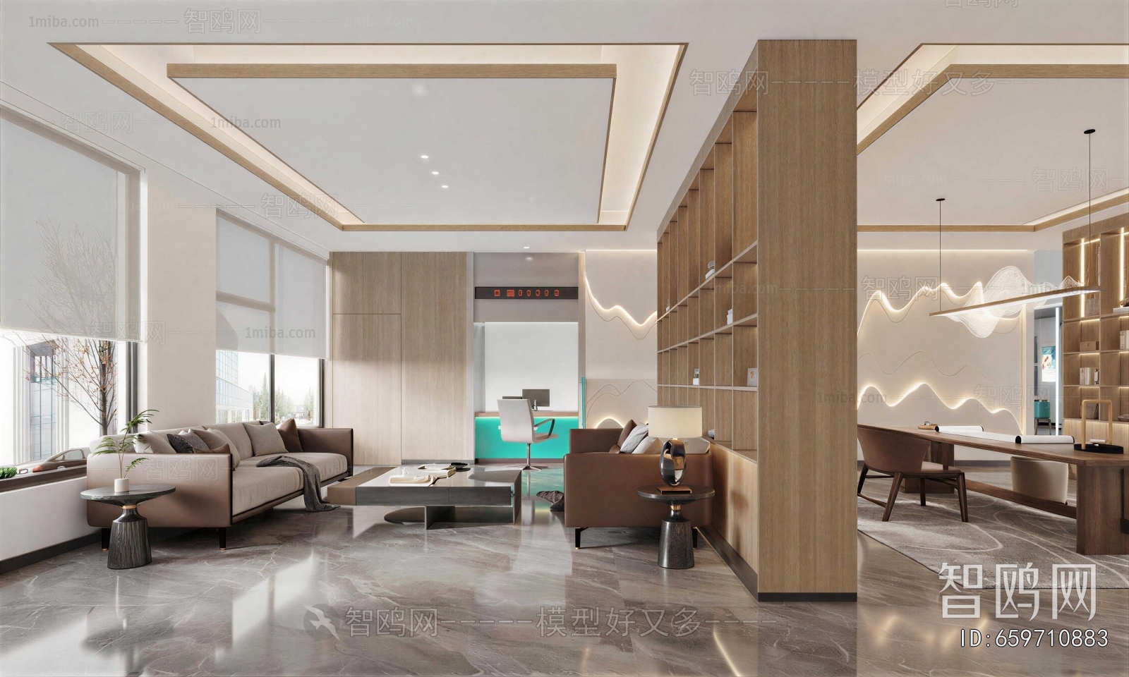 Modern Office Rest Area