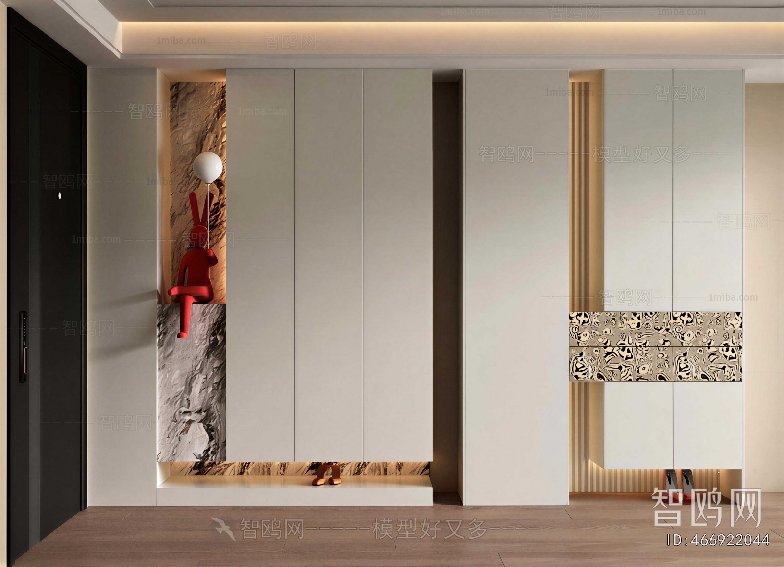Modern Shoe Cabinet