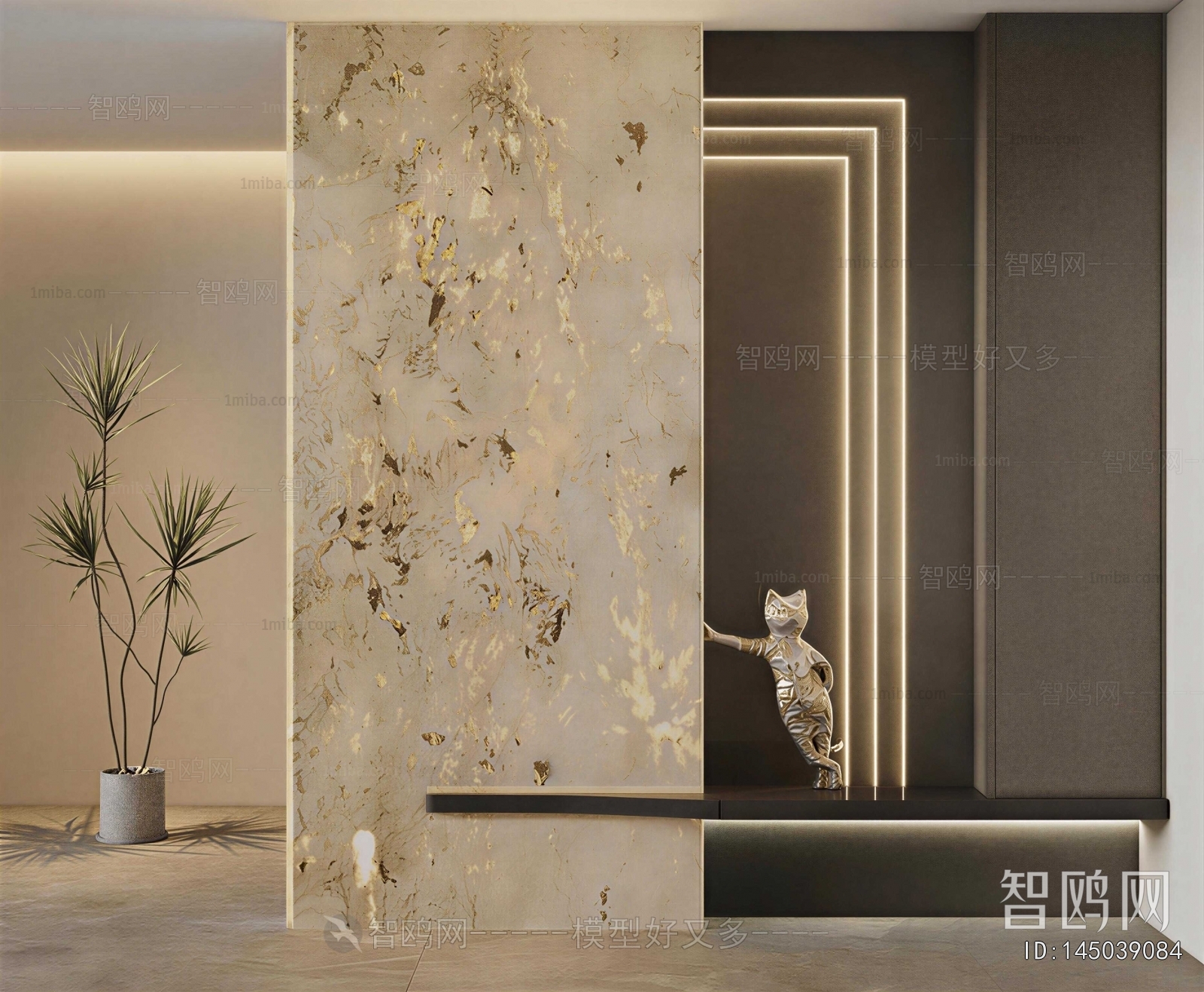 Modern Hallway