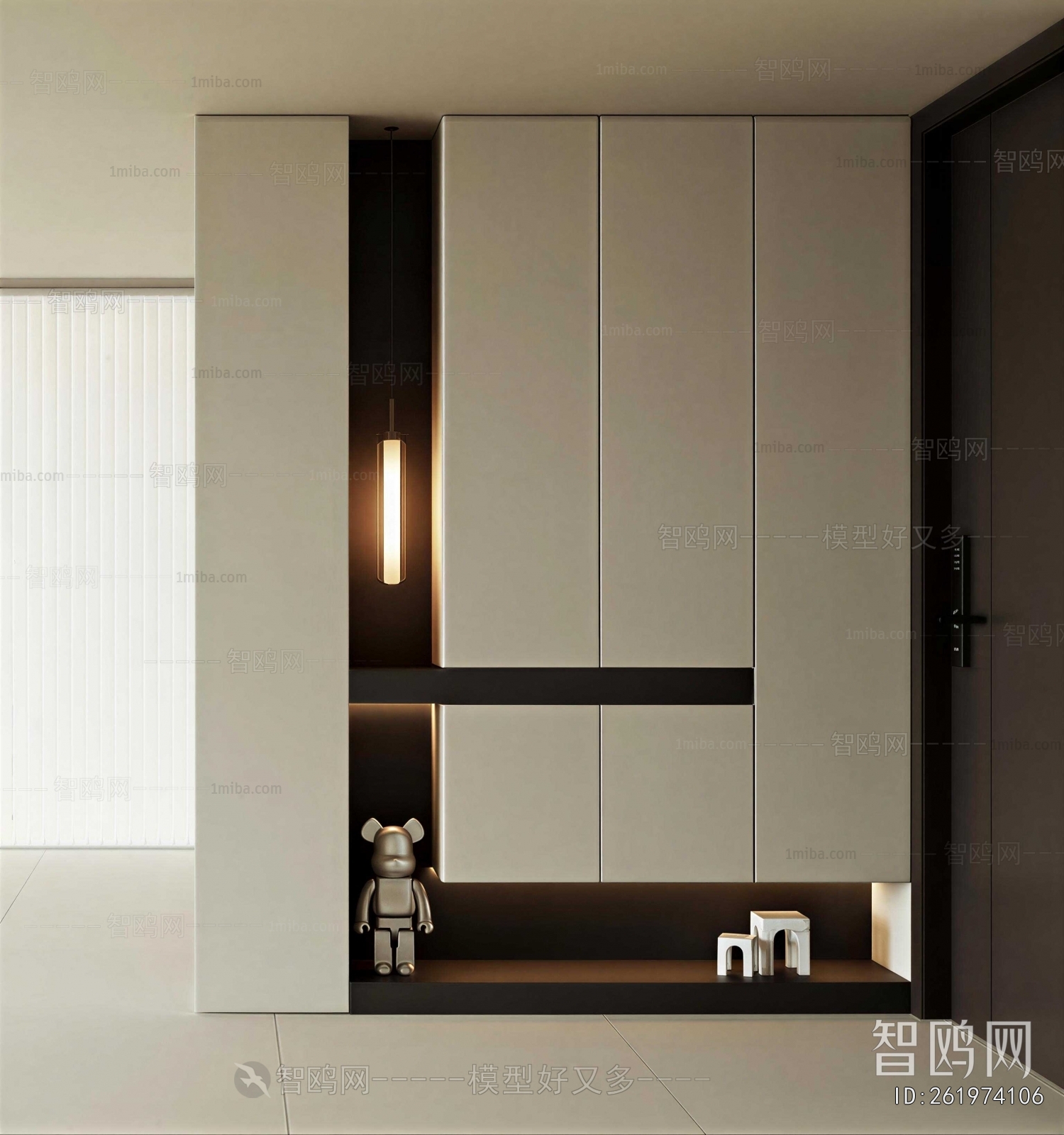 Modern Shoe Cabinet
