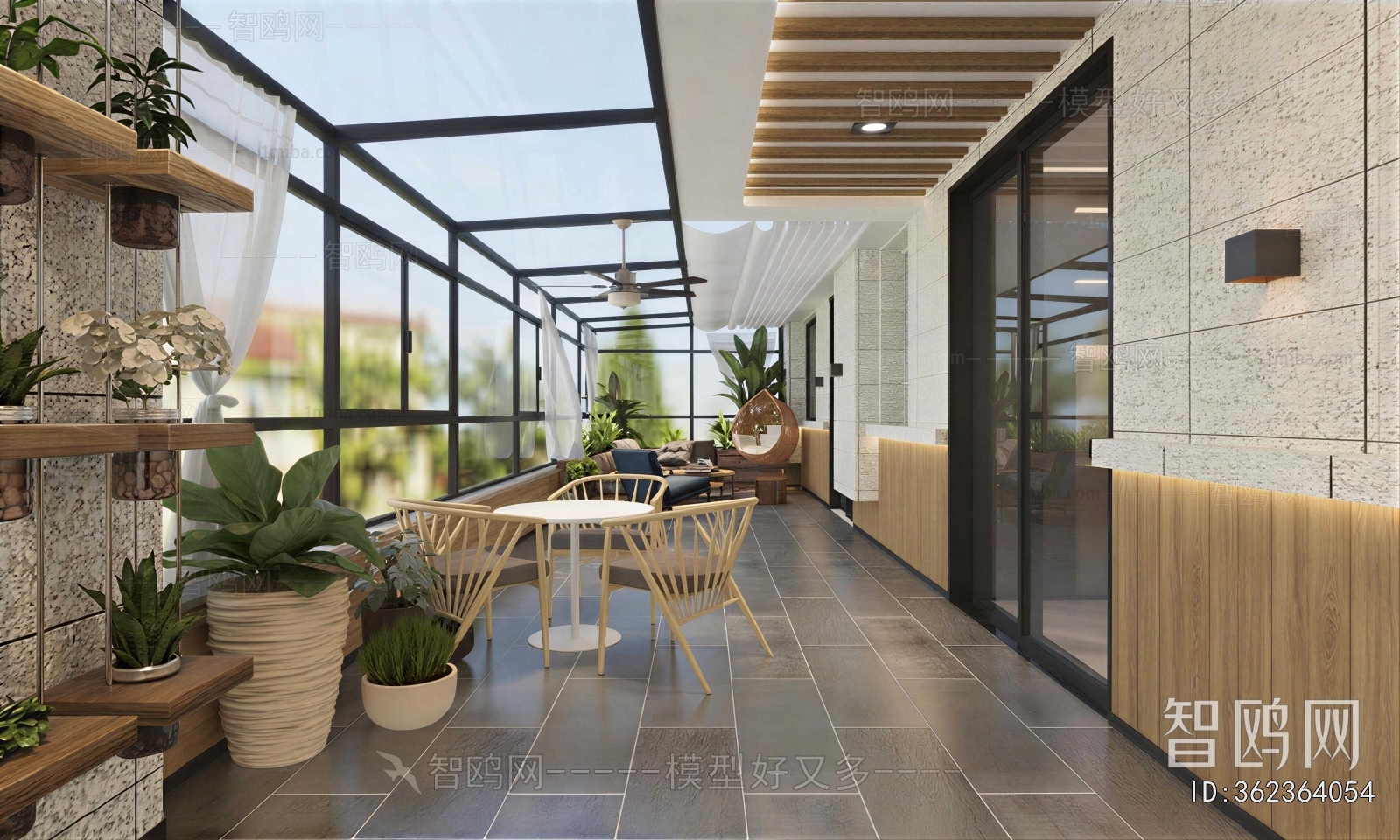 Modern Leisure Balcony