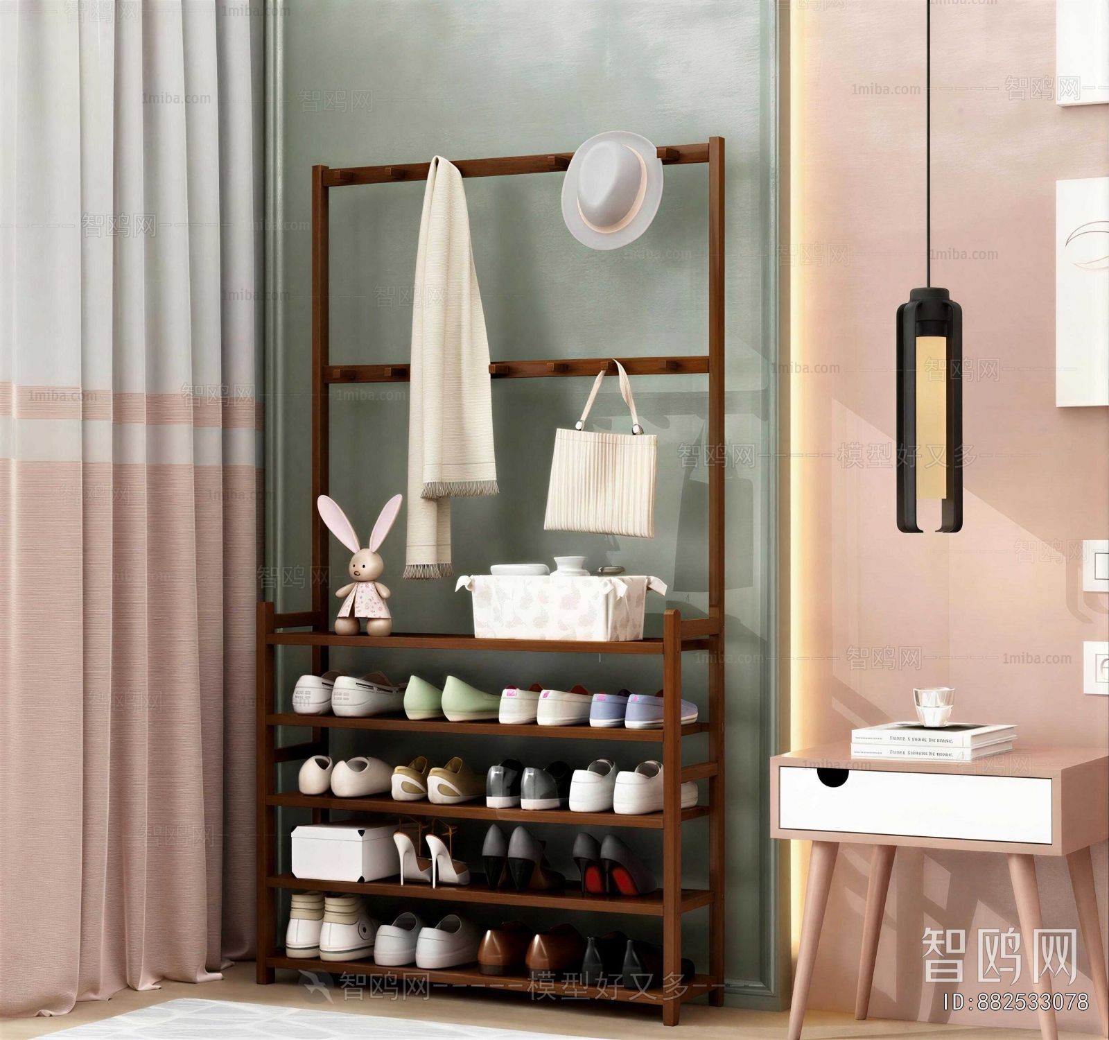 Modern Shoe Cabinet