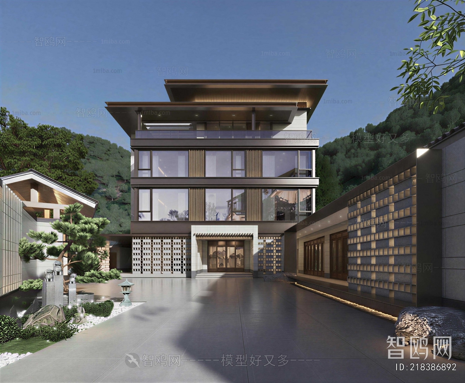 New Chinese Style Detached Villa