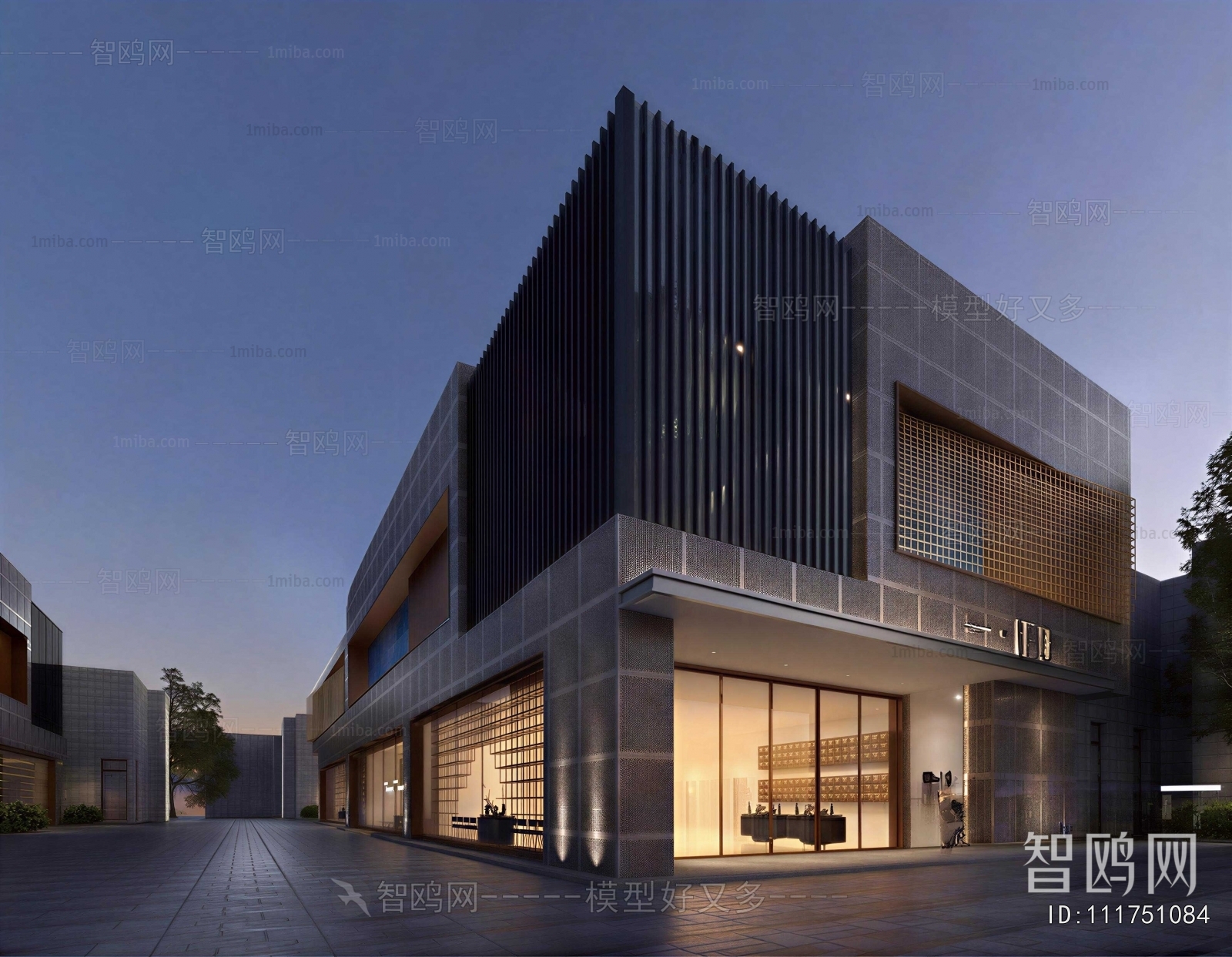 Modern Appearance Of Commercial Building
