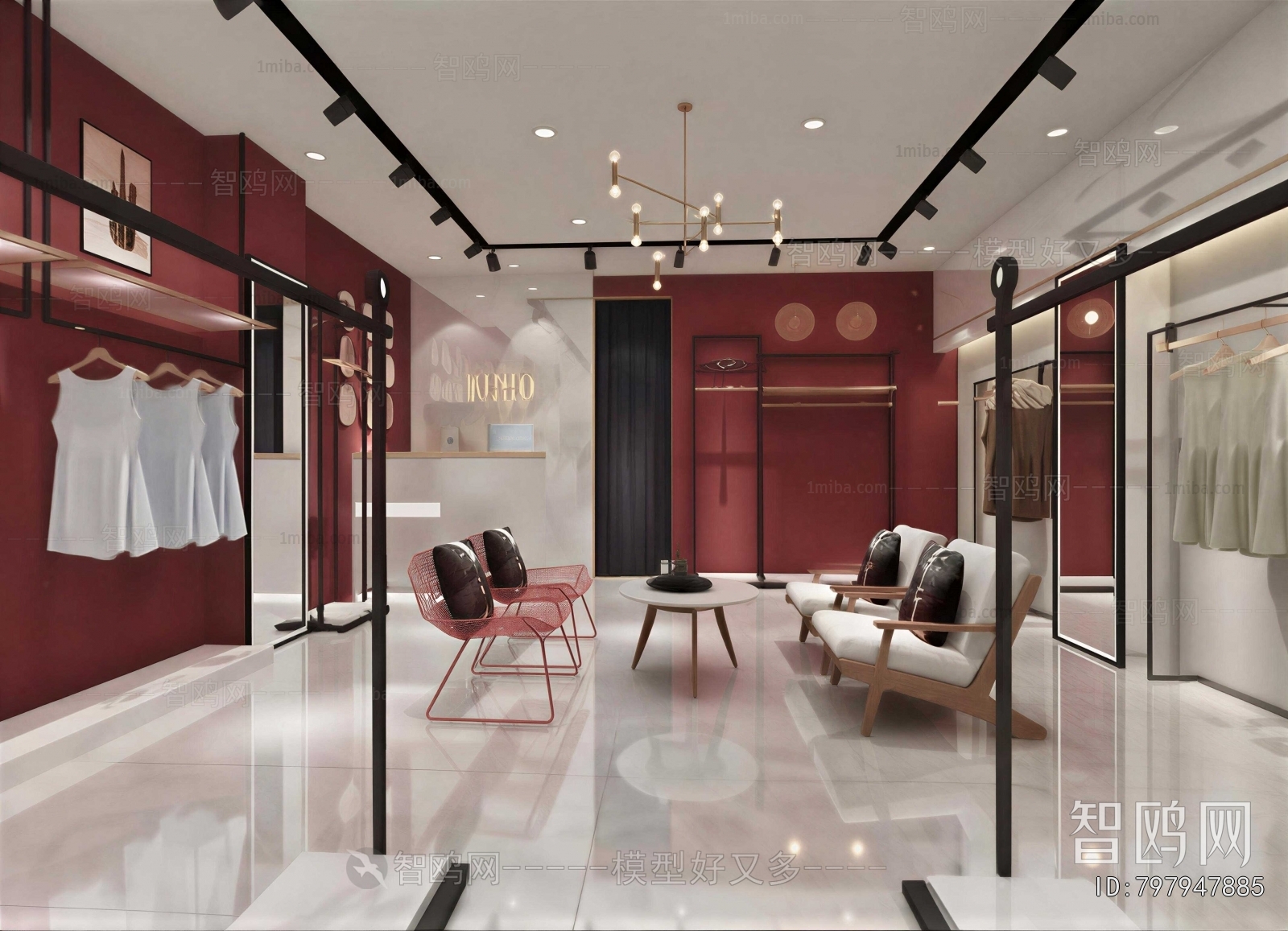 Modern Clothing Store