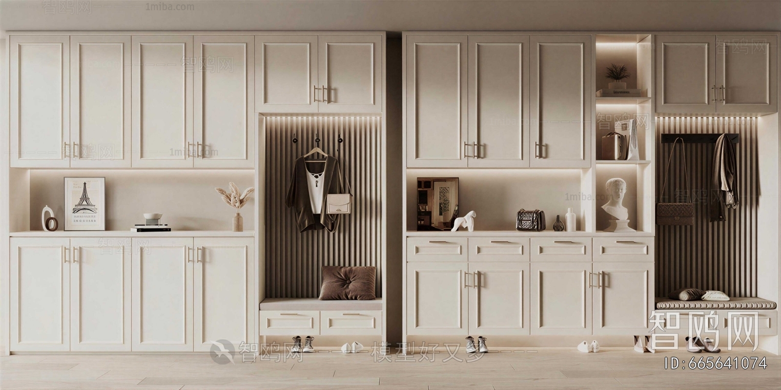 American Style Shoe Cabinet