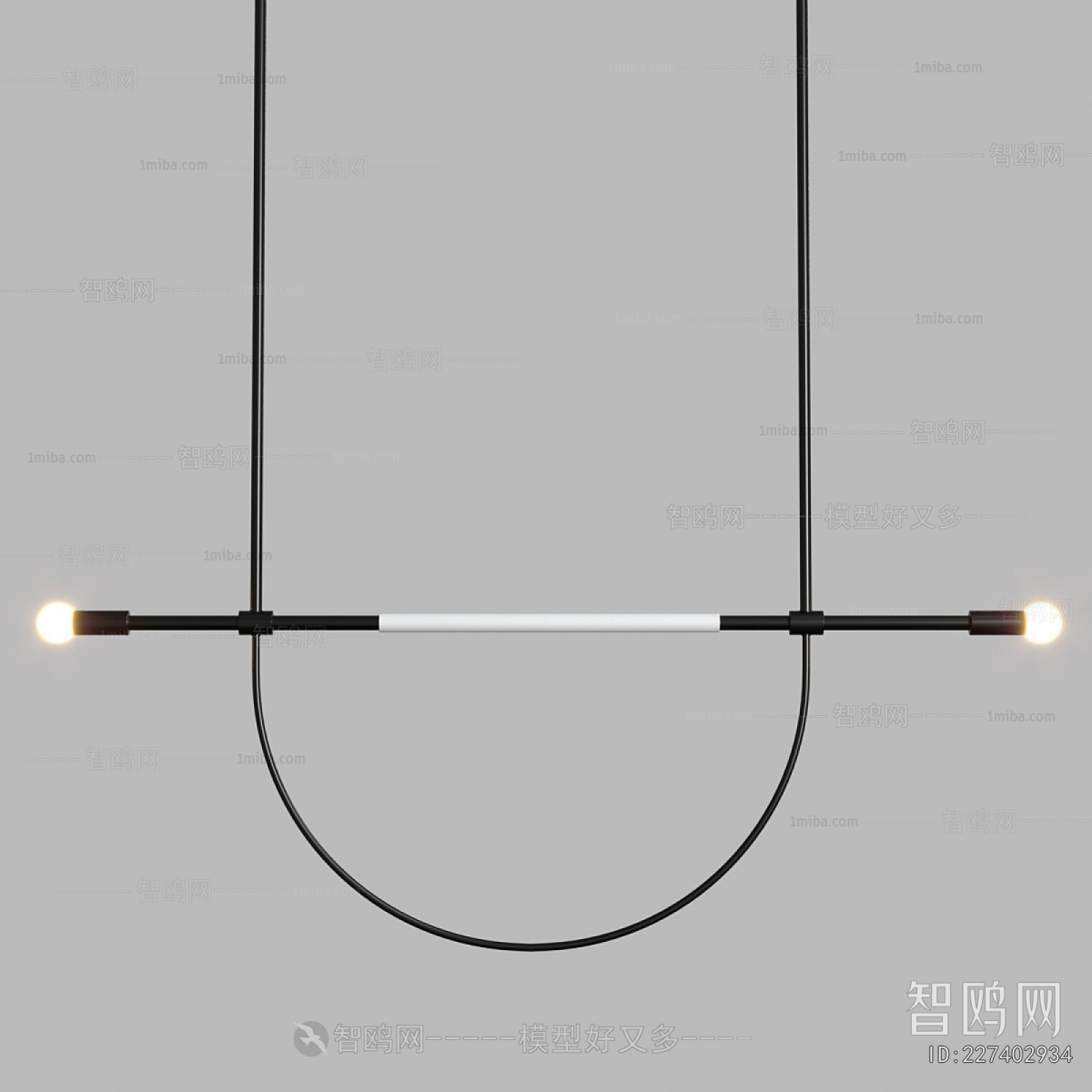 Modern Long Chandelier