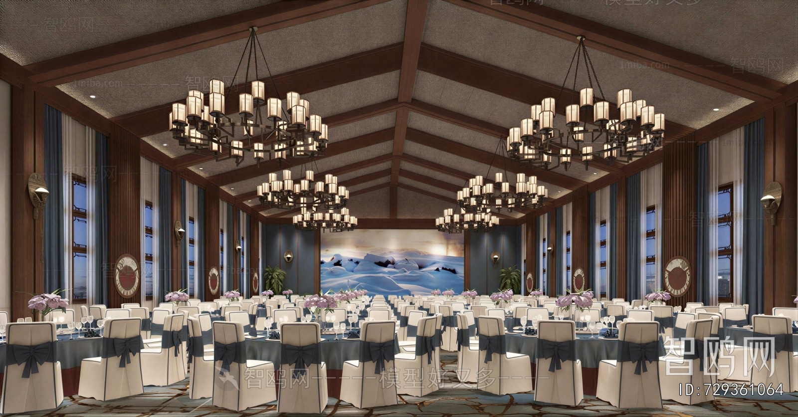 New Chinese Style Banquet Hall