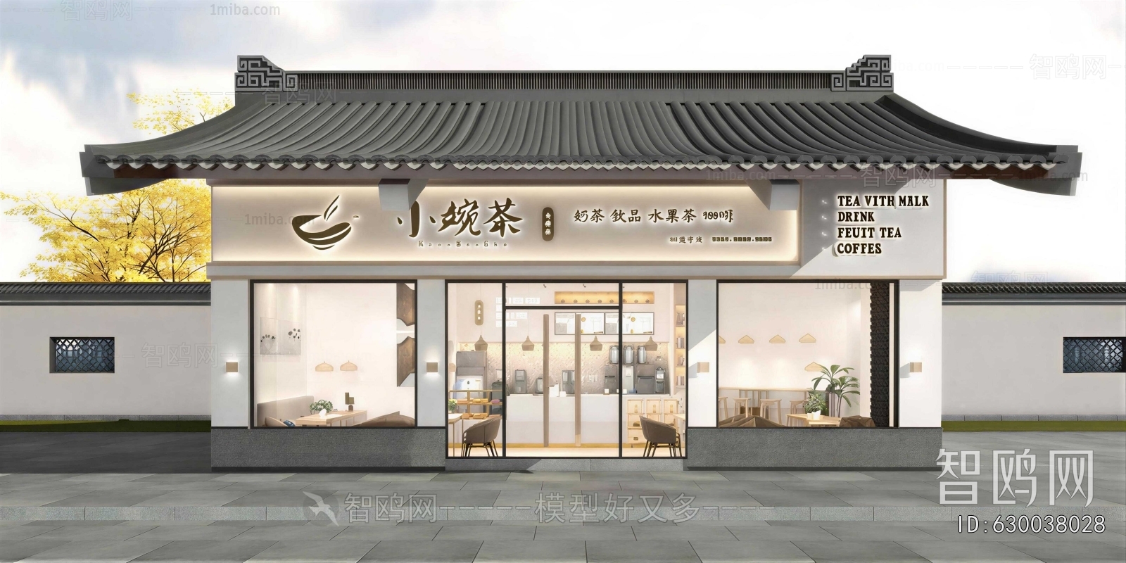New Chinese Style Facade Element