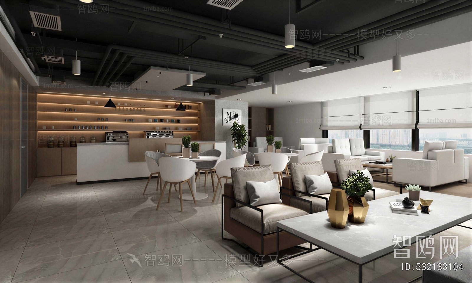Modern Cafe