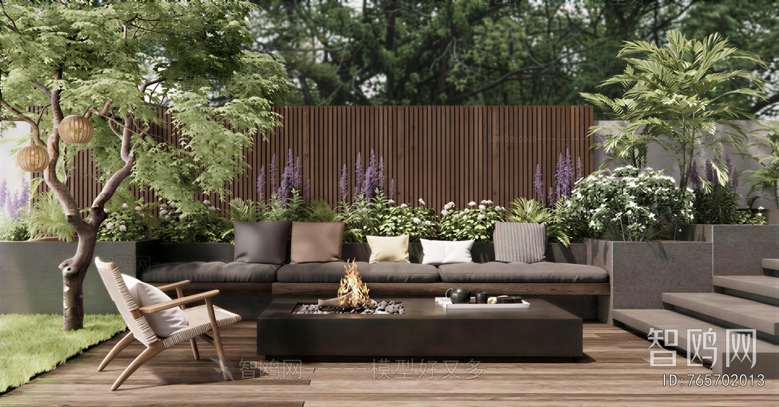 Modern Outdoor Sofa