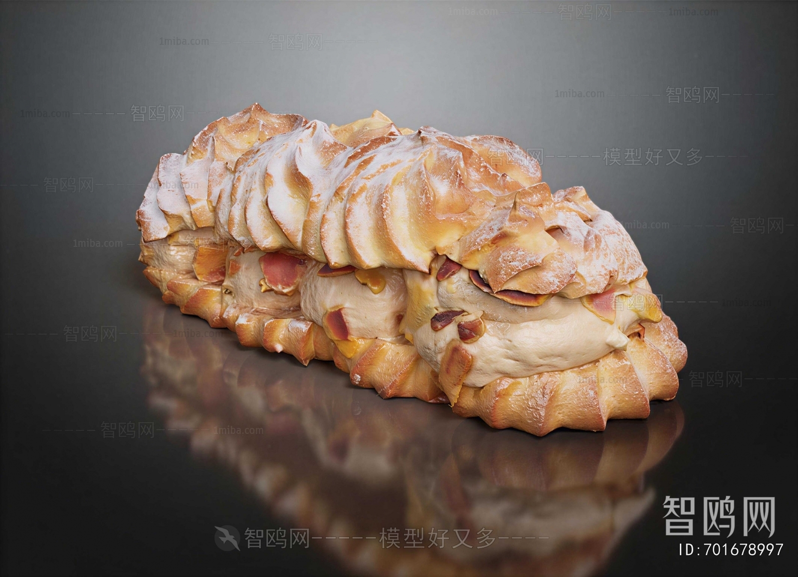 Modern Bread Cake
