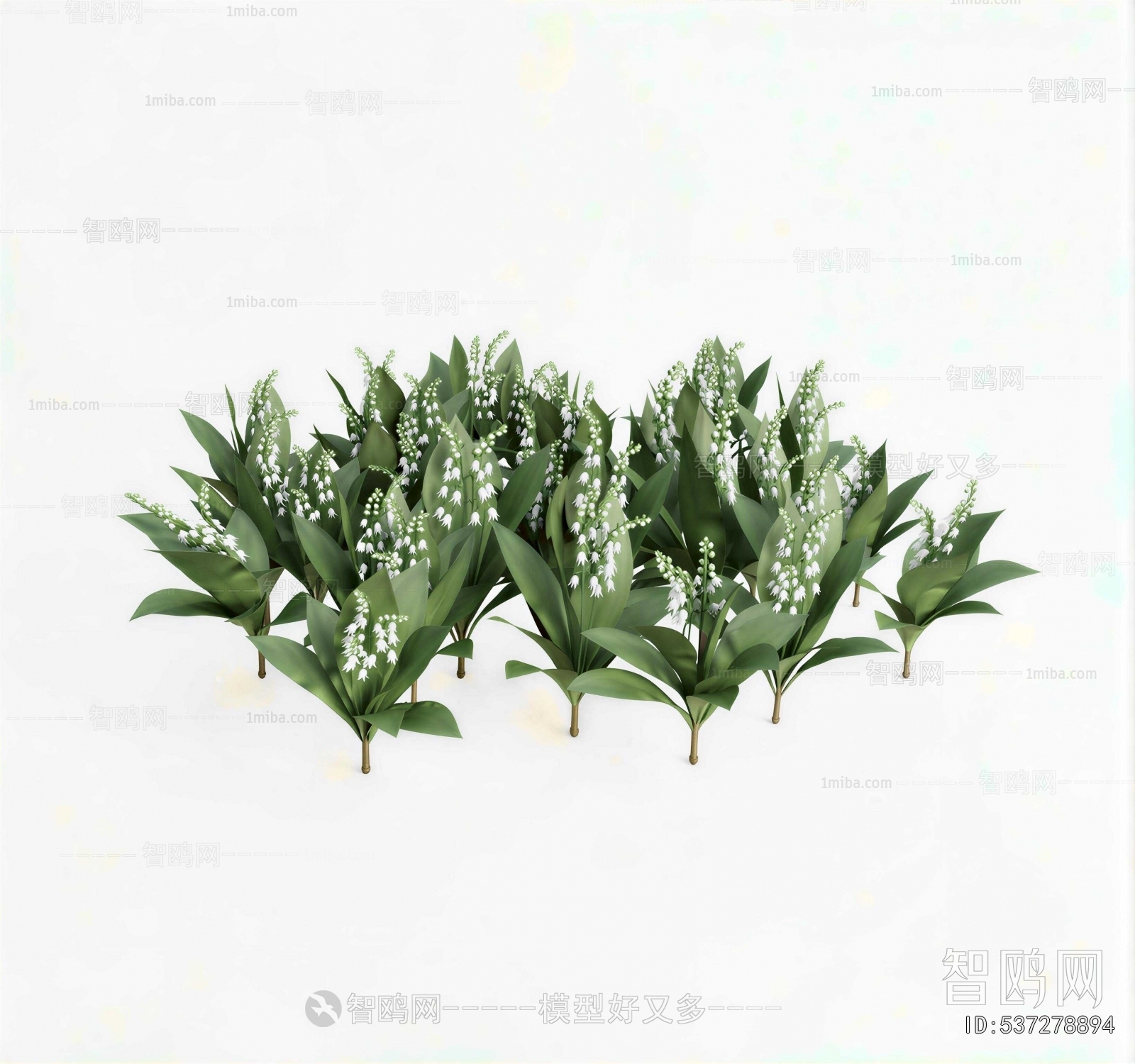 Modern Flowers And Grass