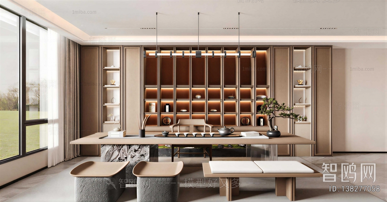 New Chinese Style Tea House