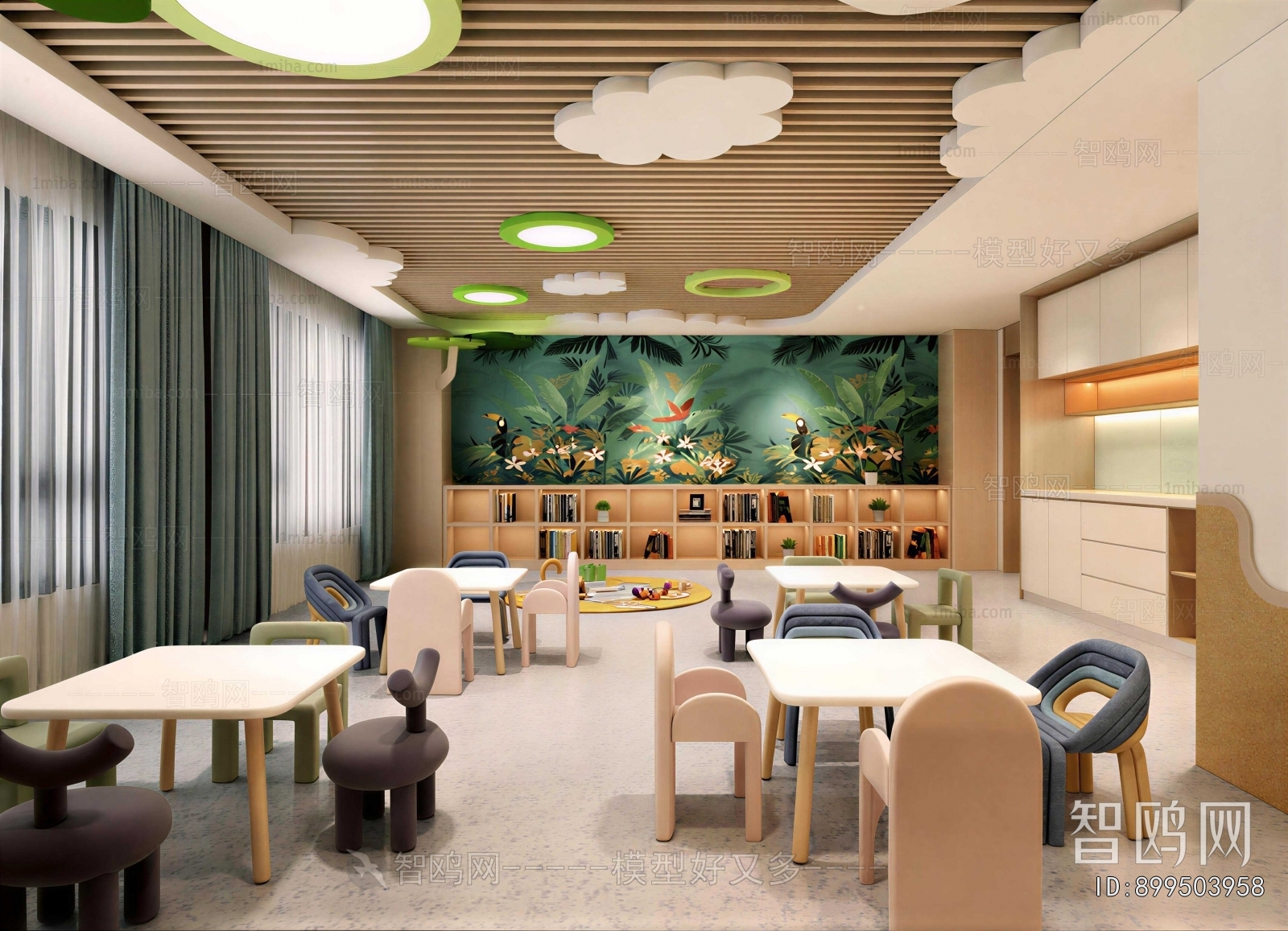 Modern Kindergarten Classrooms