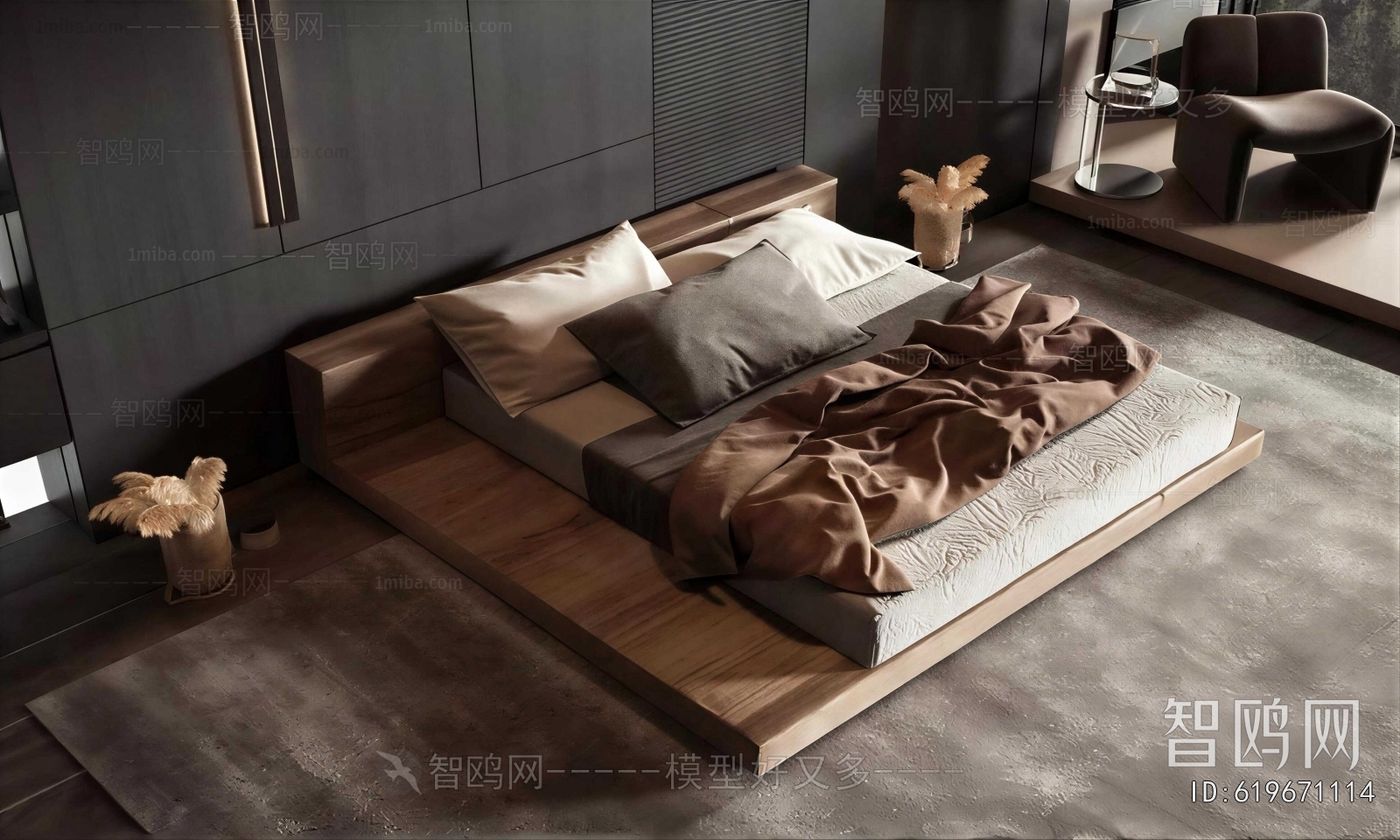 Modern Double Bed