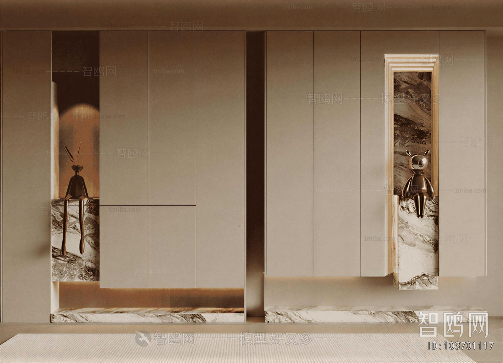 Modern Shoe Cabinet