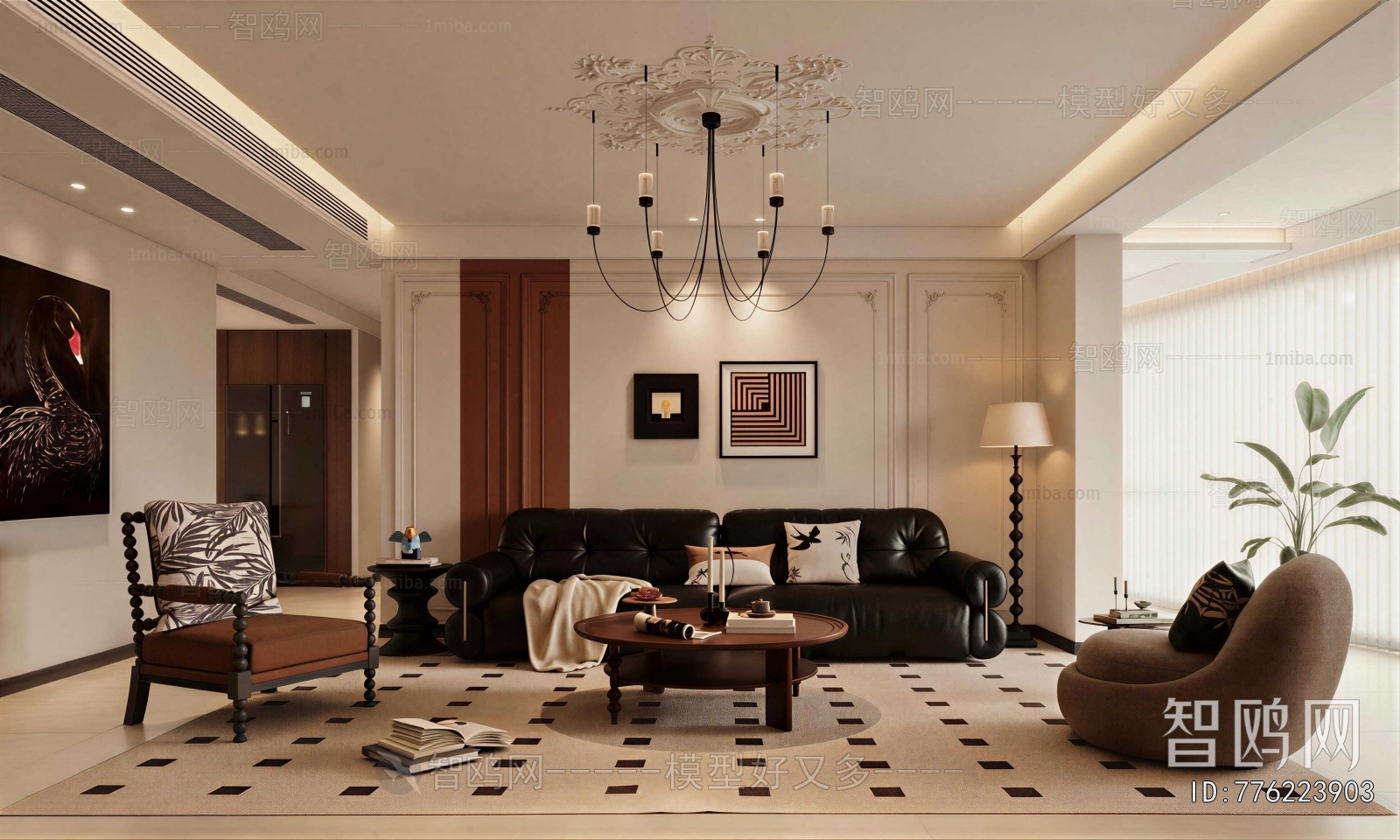 French Style A Living Room