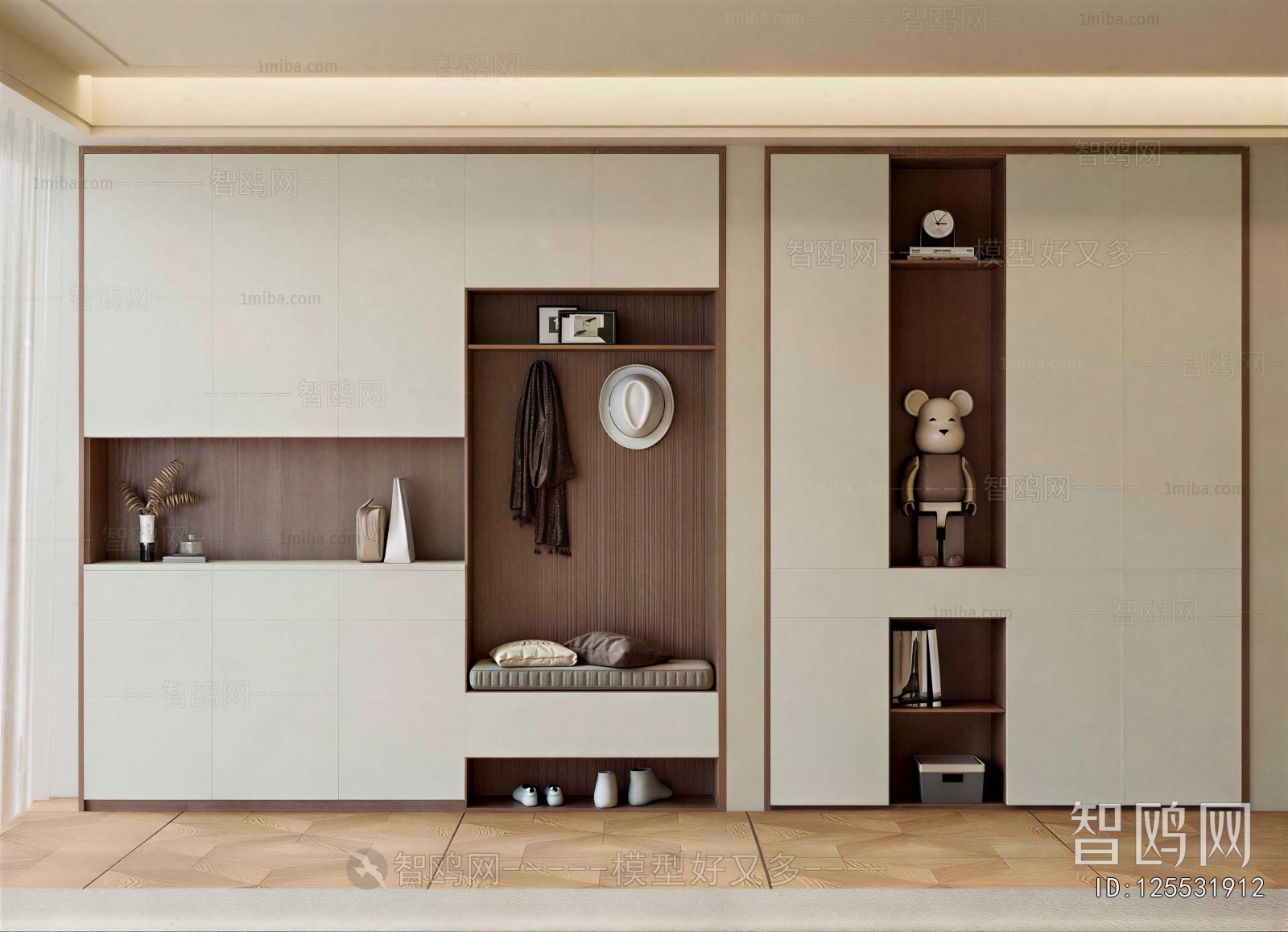 Modern Shoe Cabinet