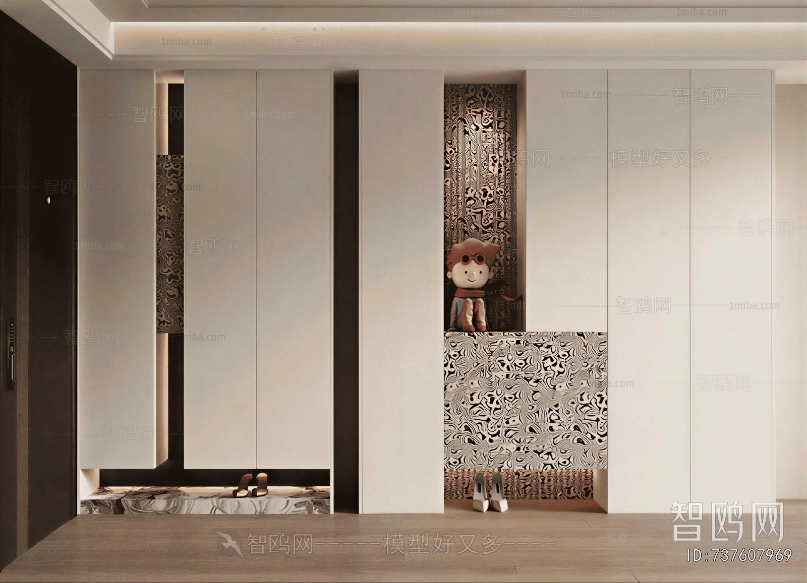 Modern Shoe Cabinet