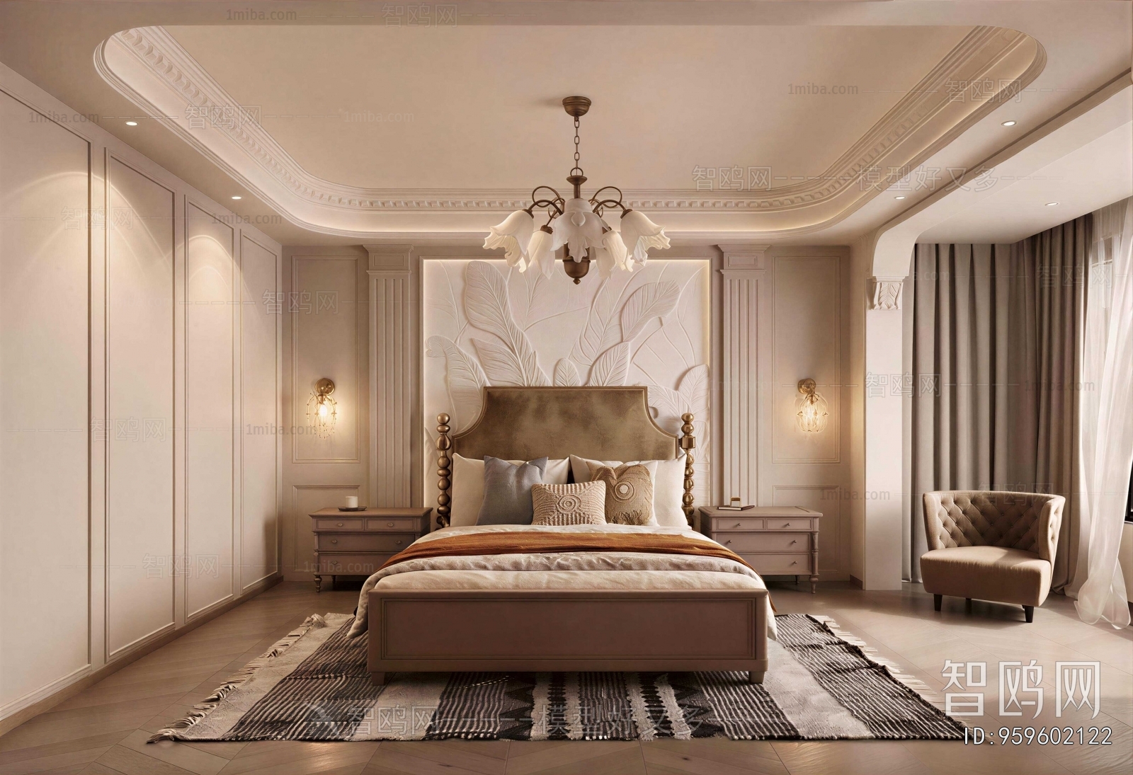 European Style Bedroom