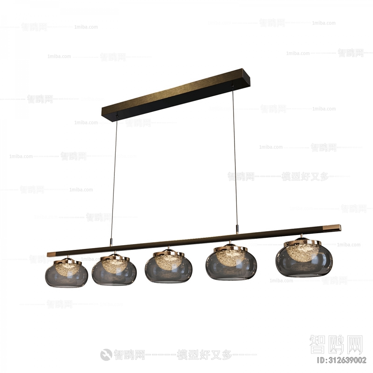 Modern Long Chandelier