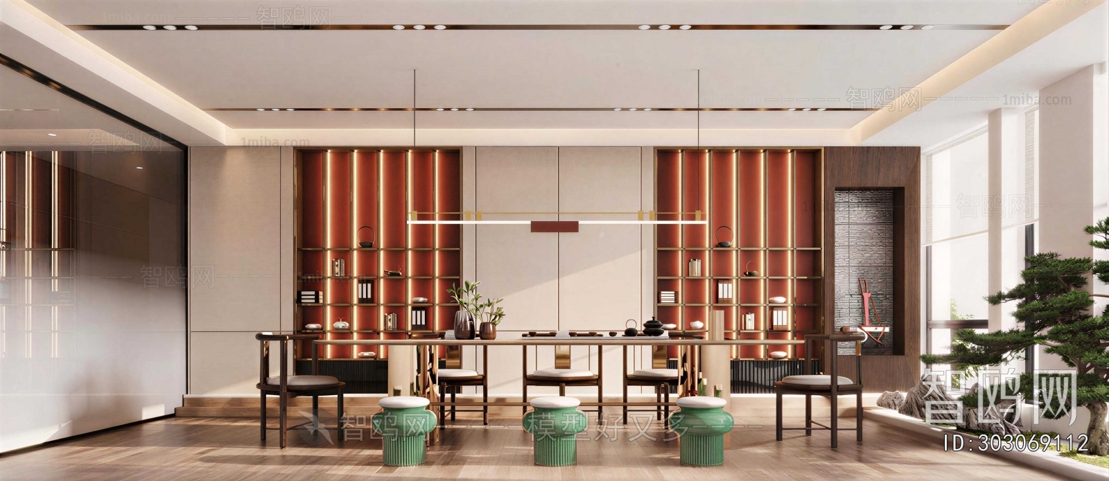 New Chinese Style Tea House