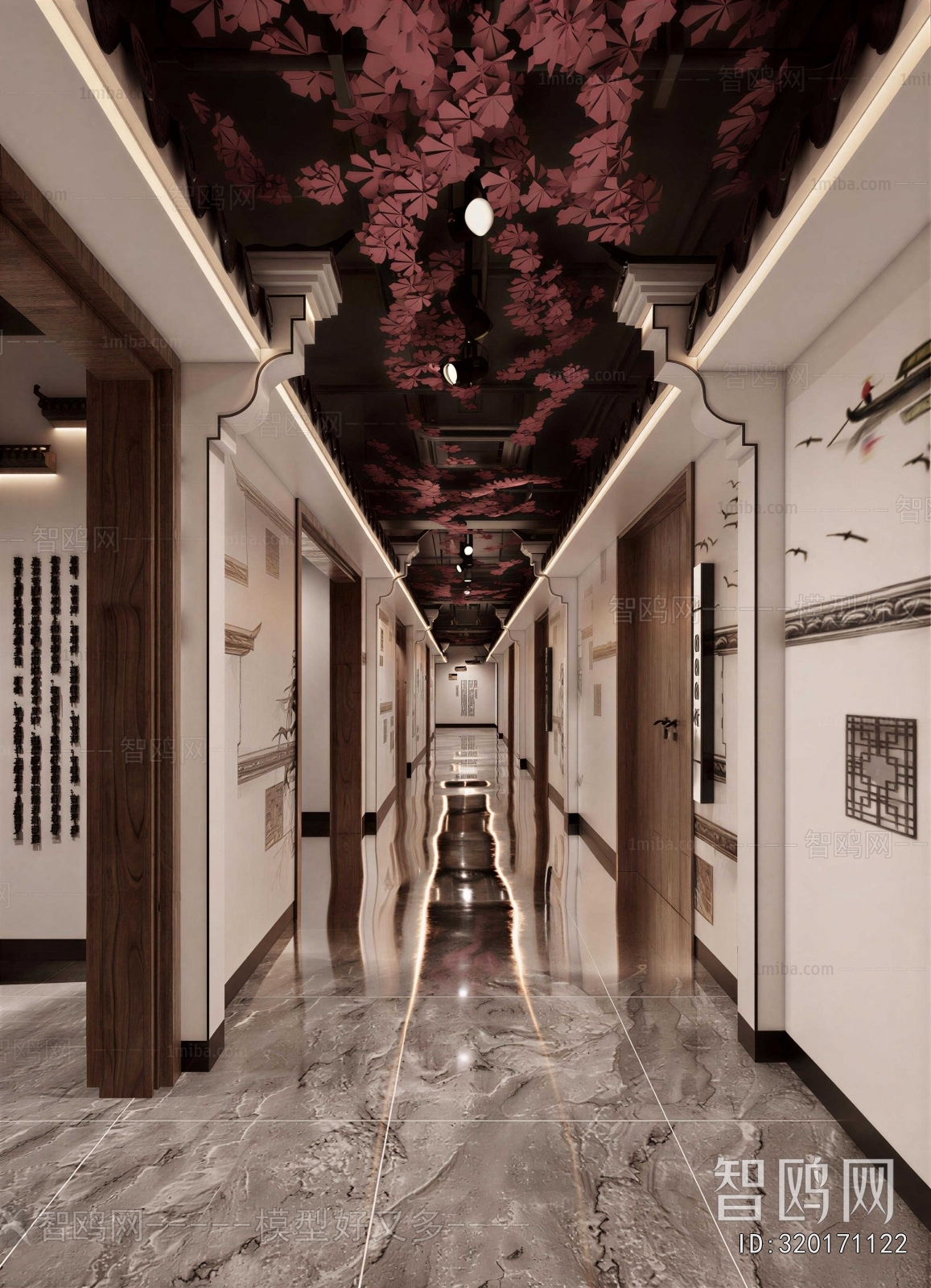 New Chinese Style Corridor
