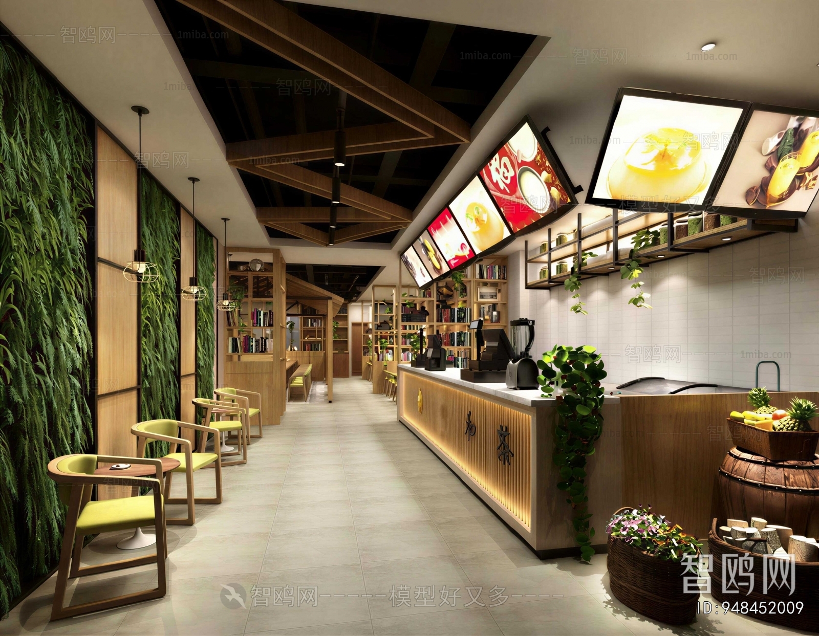 Modern Barbecue Restaurant