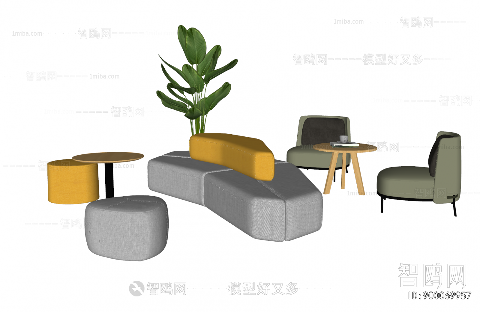 Modern Sofa Combination