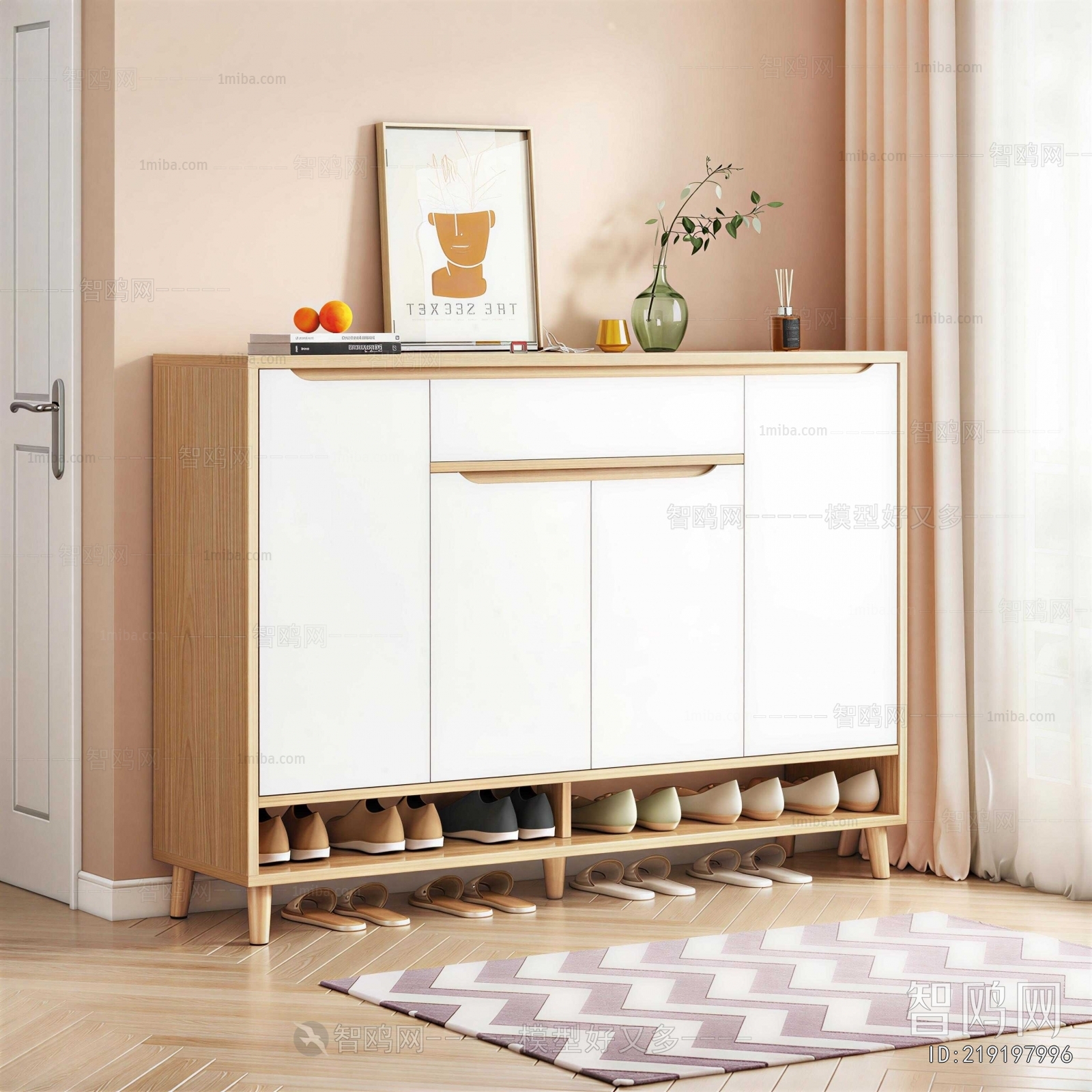 Modern Shoe Cabinet