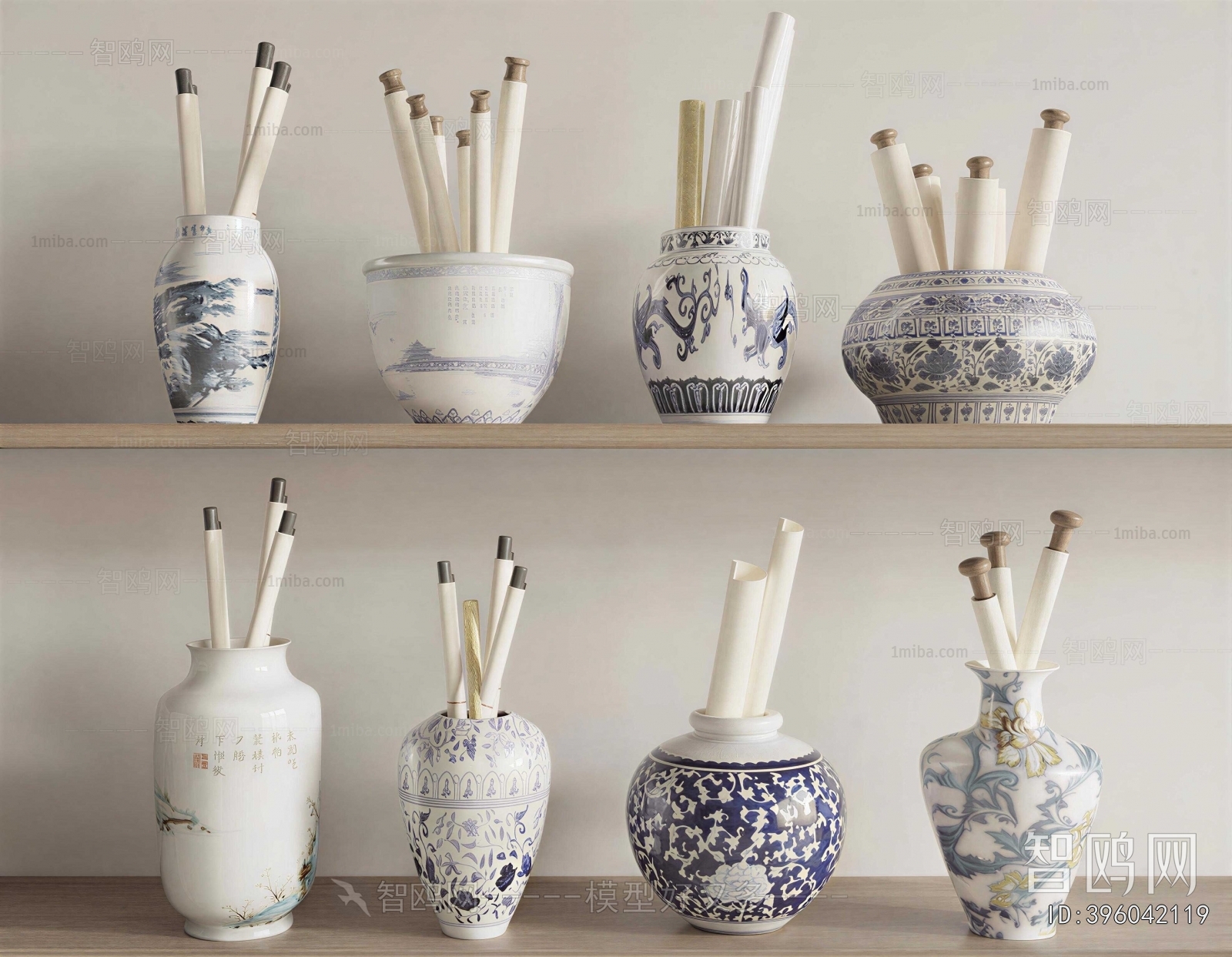 New Chinese Style Decorative Set