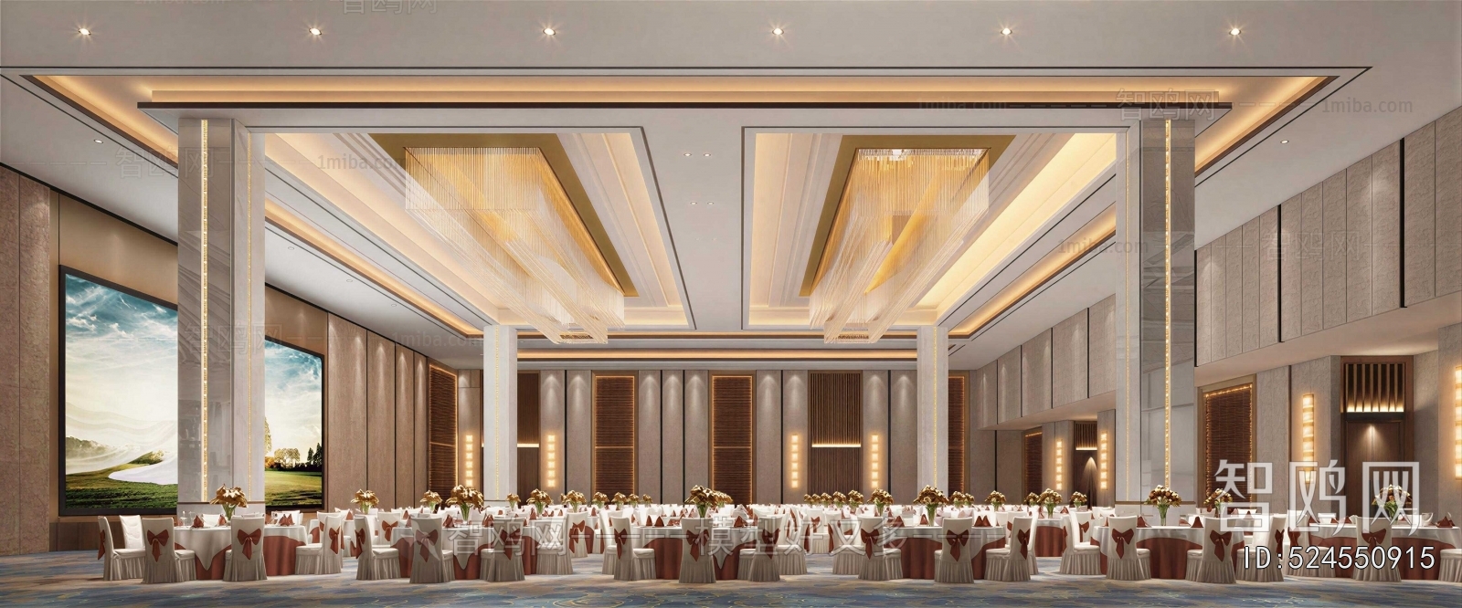 Modern Banquet Hall