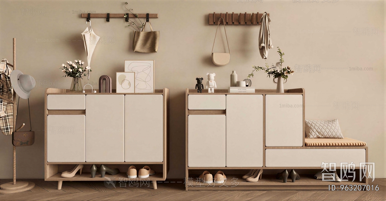 Modern Shoe Cabinet