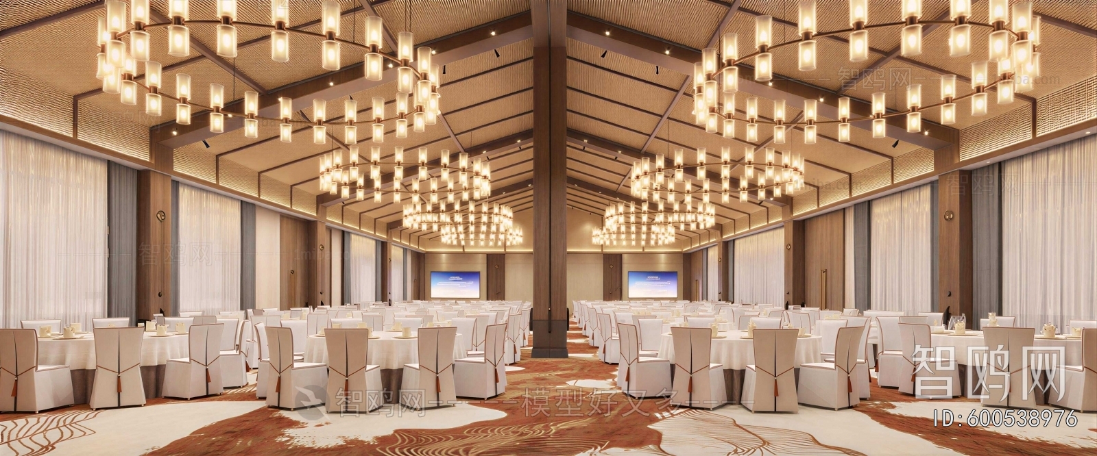 New Chinese Style Banquet Hall
