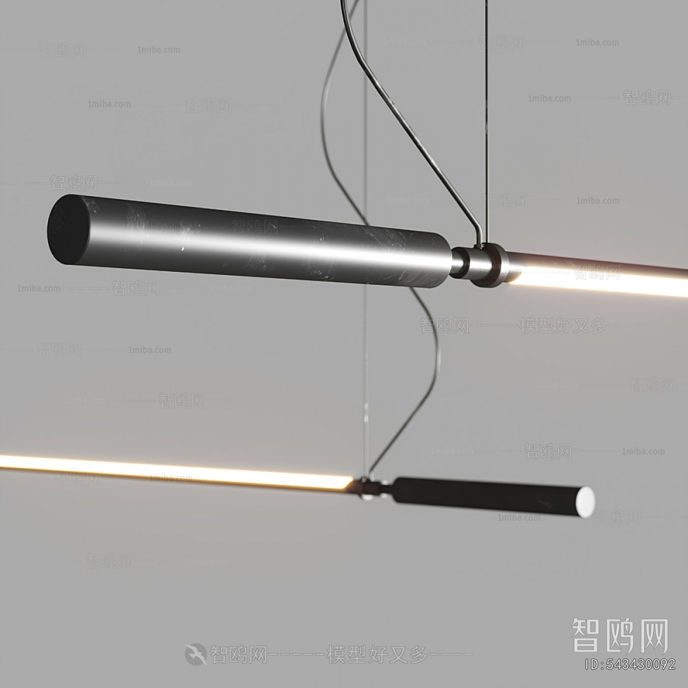 Modern Long Chandelier