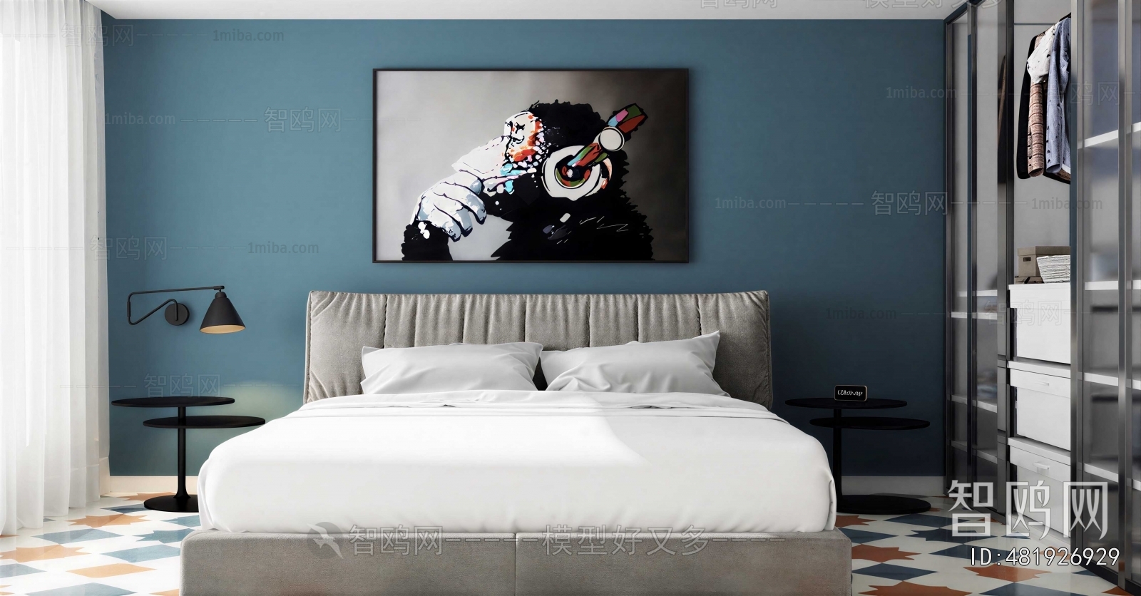 Modern Double Bed