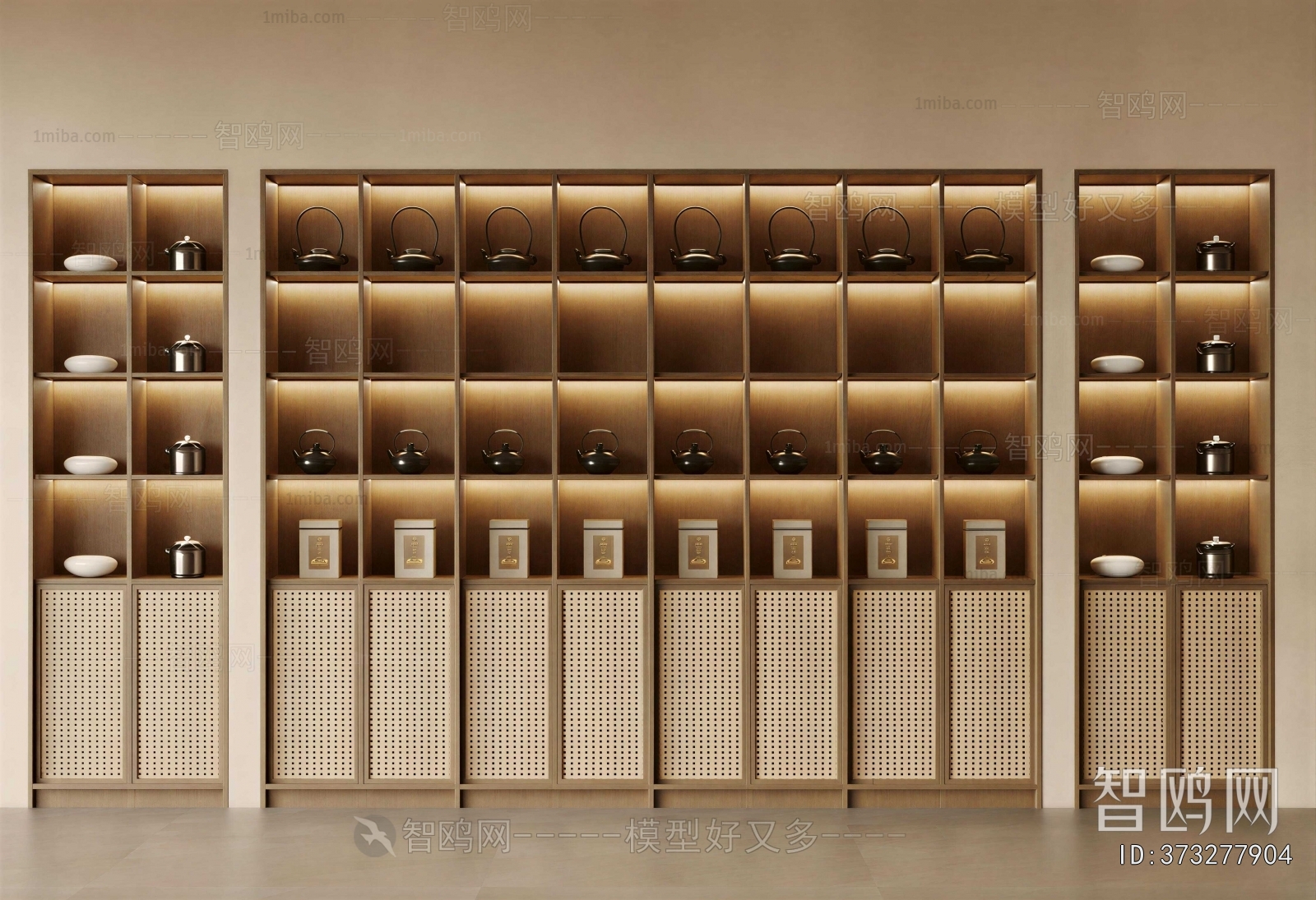 New Chinese Style Decorative Cabinet